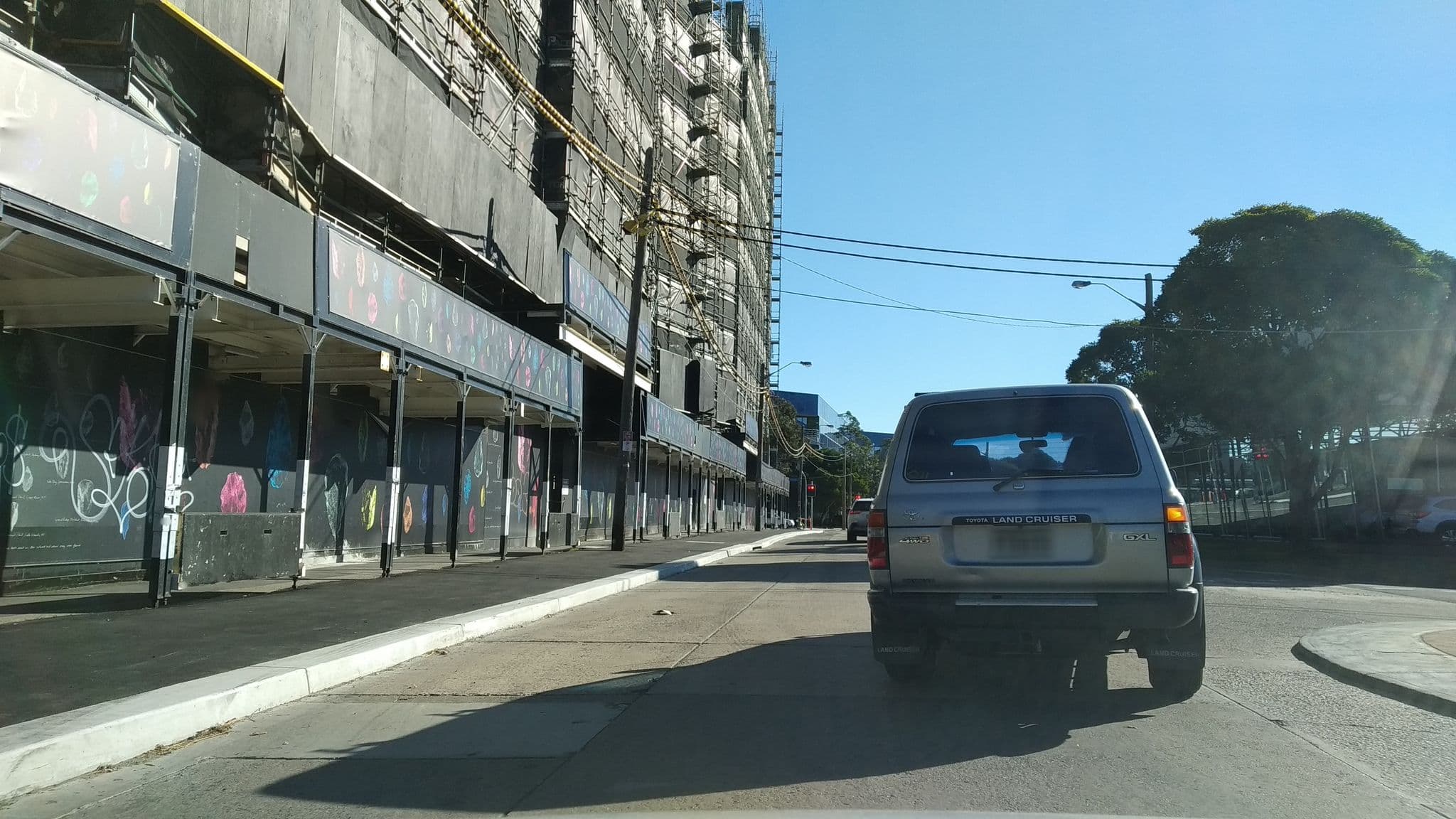Street view near 75R Stylish Abnb-Style One Bedroom Apartment in Rosebery, Parking - One-Bedroom Apartment, Zetland — © ortho_is_hot (CC BY-SA · Mapillary)