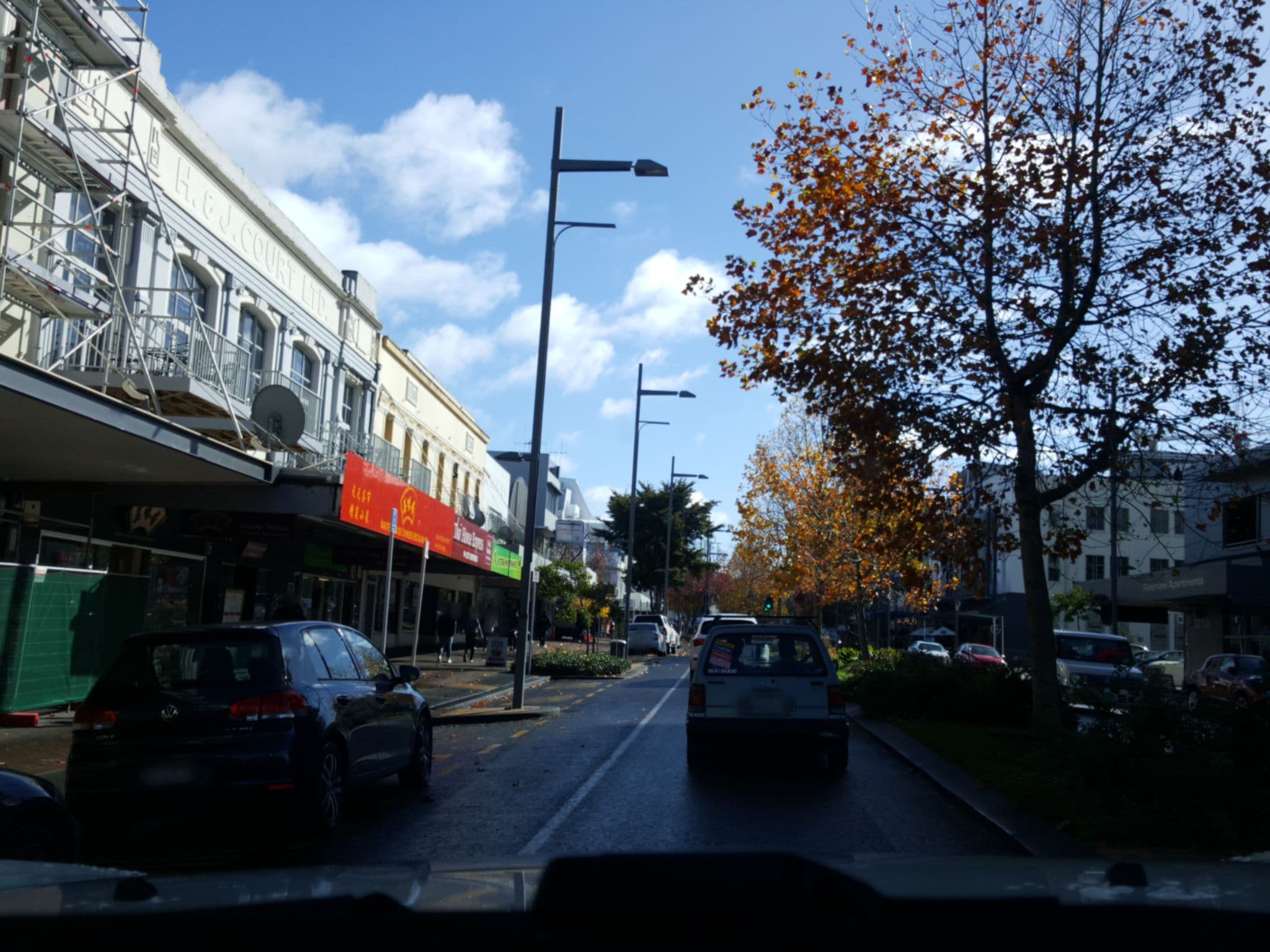Street view near KBT accom, Hamilton — © elphix (CC BY-SA · Mapillary)