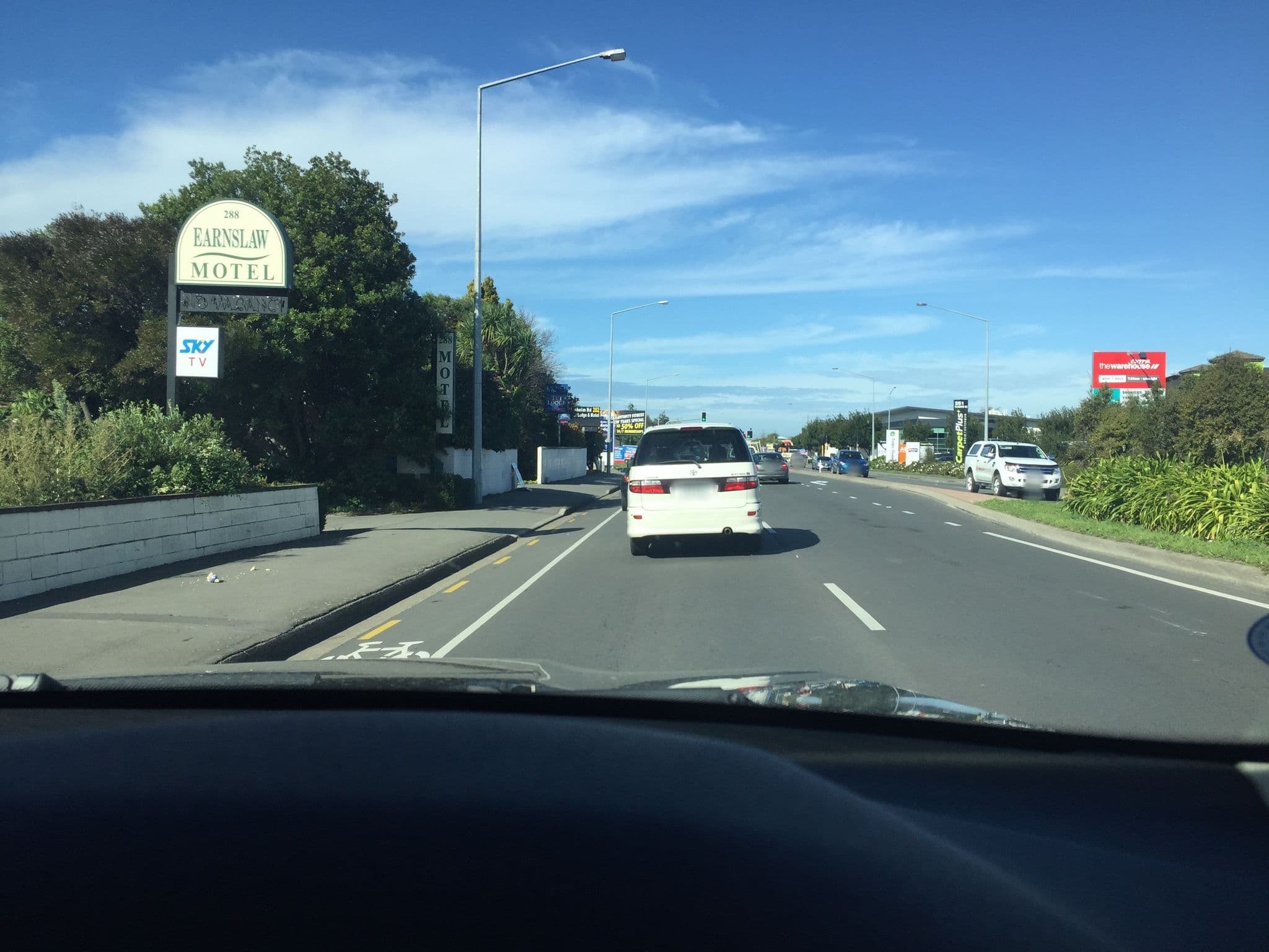 Street view near Earnslaw Motel, Riccarton — © elzorrodeplata (CC BY-SA · Mapillary)