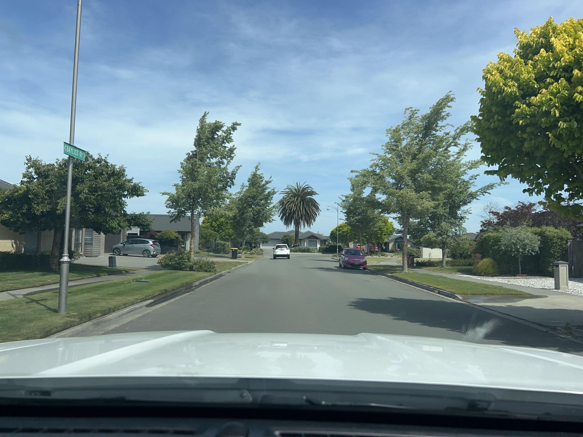 Street view near Courtenay B & B, Kaiapoi — © angielk110 (CC BY-SA · Mapillary)