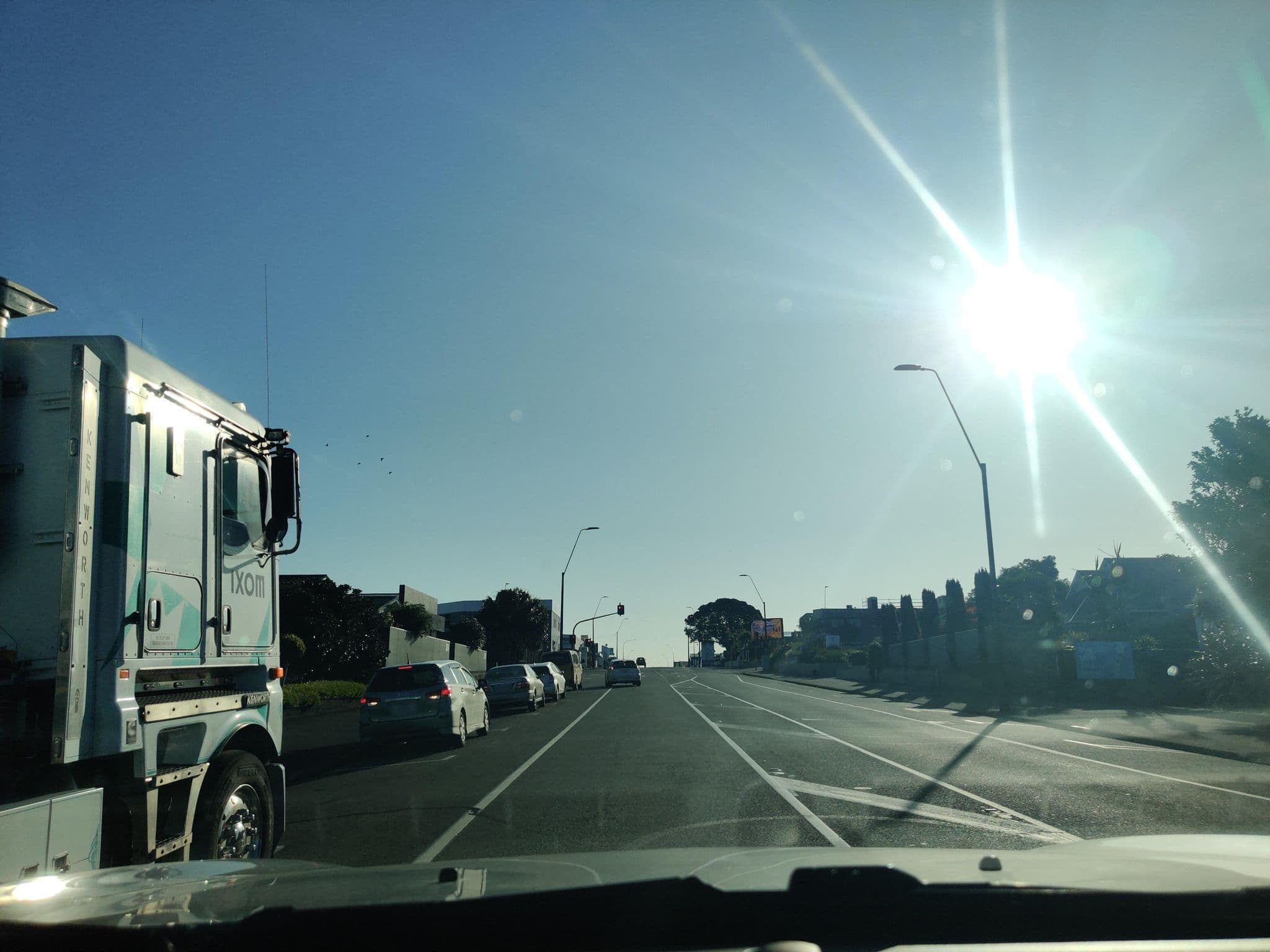 Street view near Te Arai Lodge Limited, Fitzroy — © elphix (CC BY-SA · Mapillary)