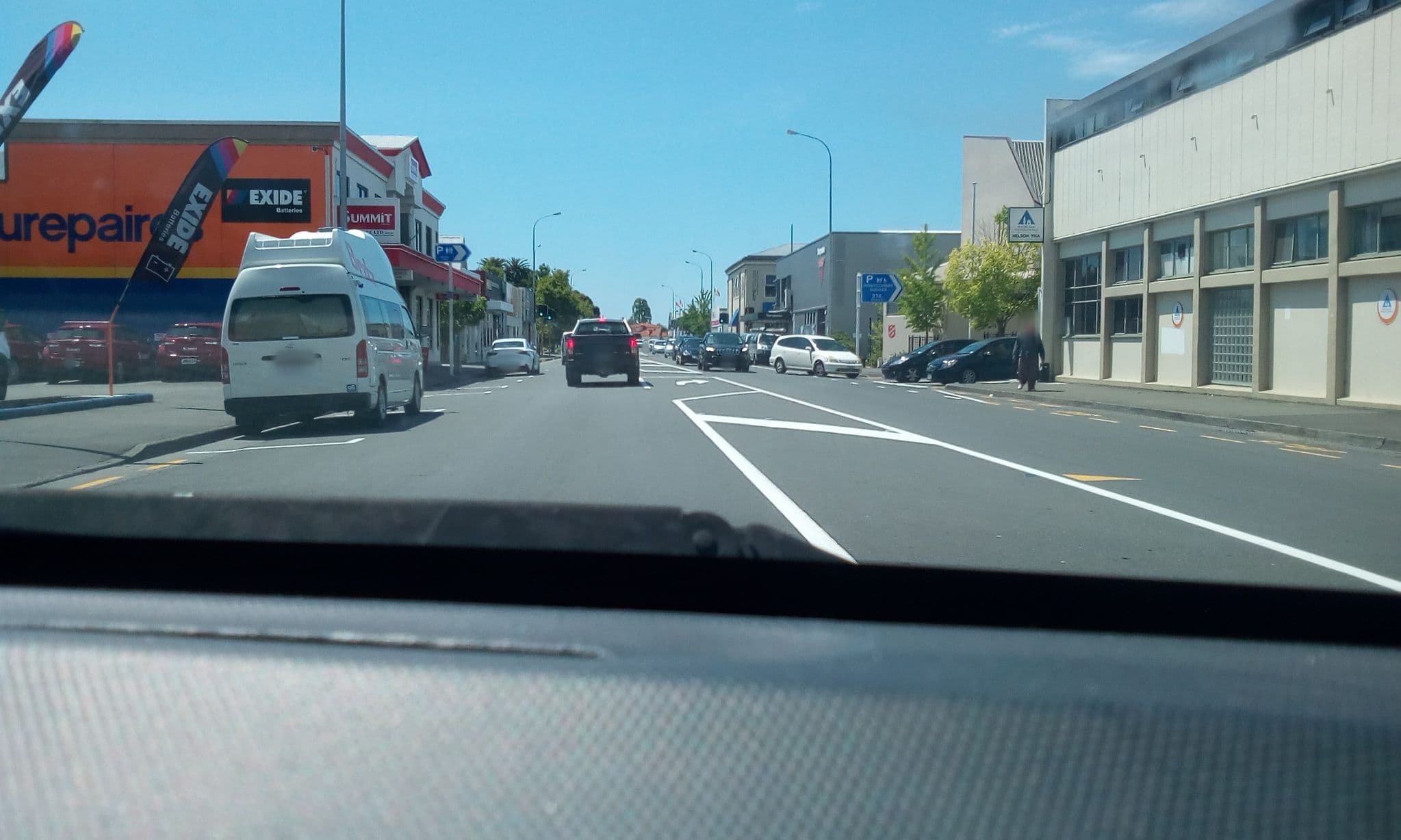 Street view near YHA Nelson, Nelson — © 1111 (CC BY-SA · Mapillary)