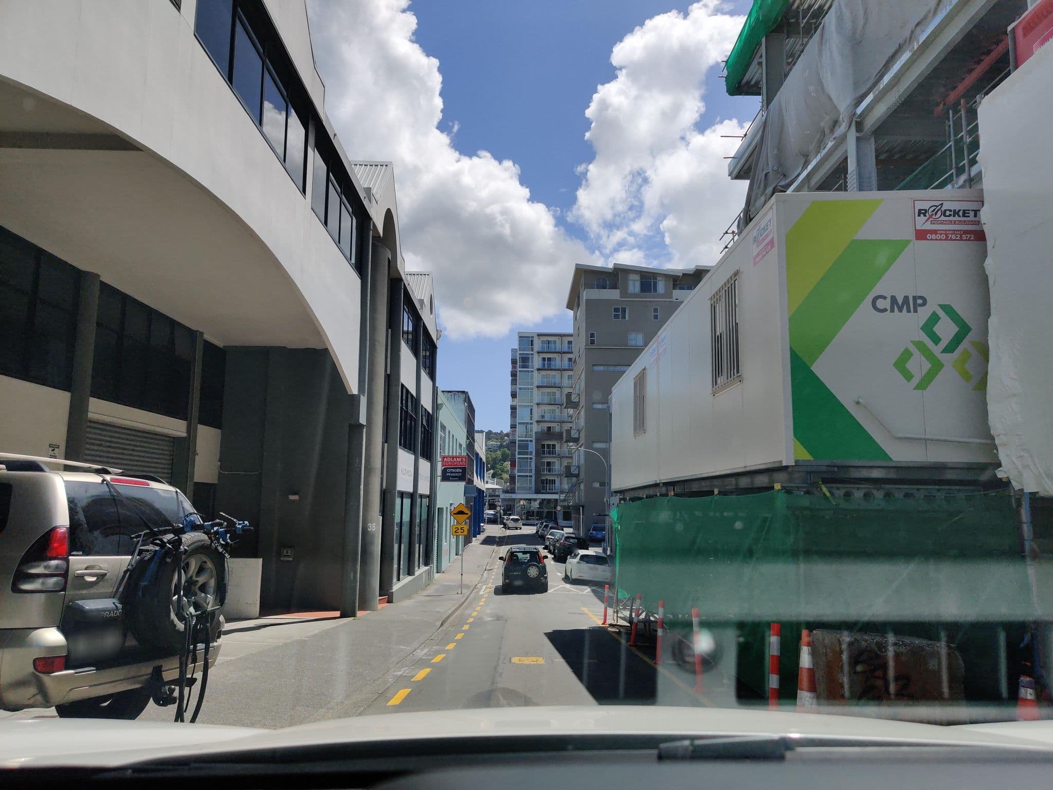 Street view near Gourmet Stay, Te Aro — © elphix (CC BY-SA · Mapillary)