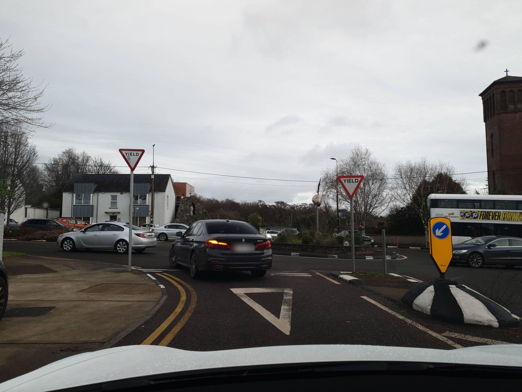 Street view near Carrigaline Court Hotel, Carrigaline — © yannakis (CC BY-SA · Mapillary)
