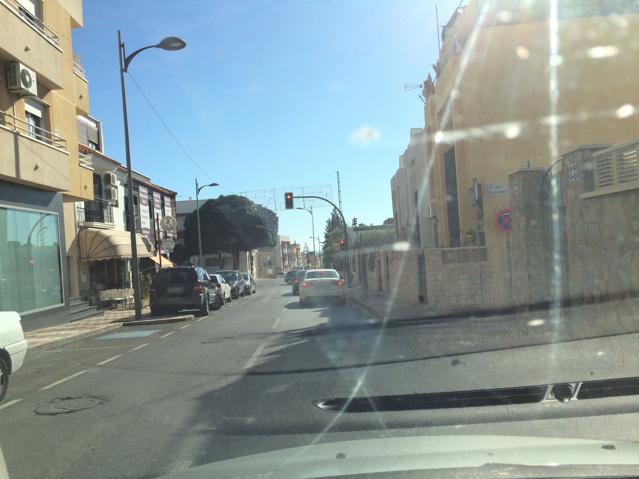 Street view near Hotel Mirablau, Aguadulce — © 1000io (CC BY-SA · Mapillary)