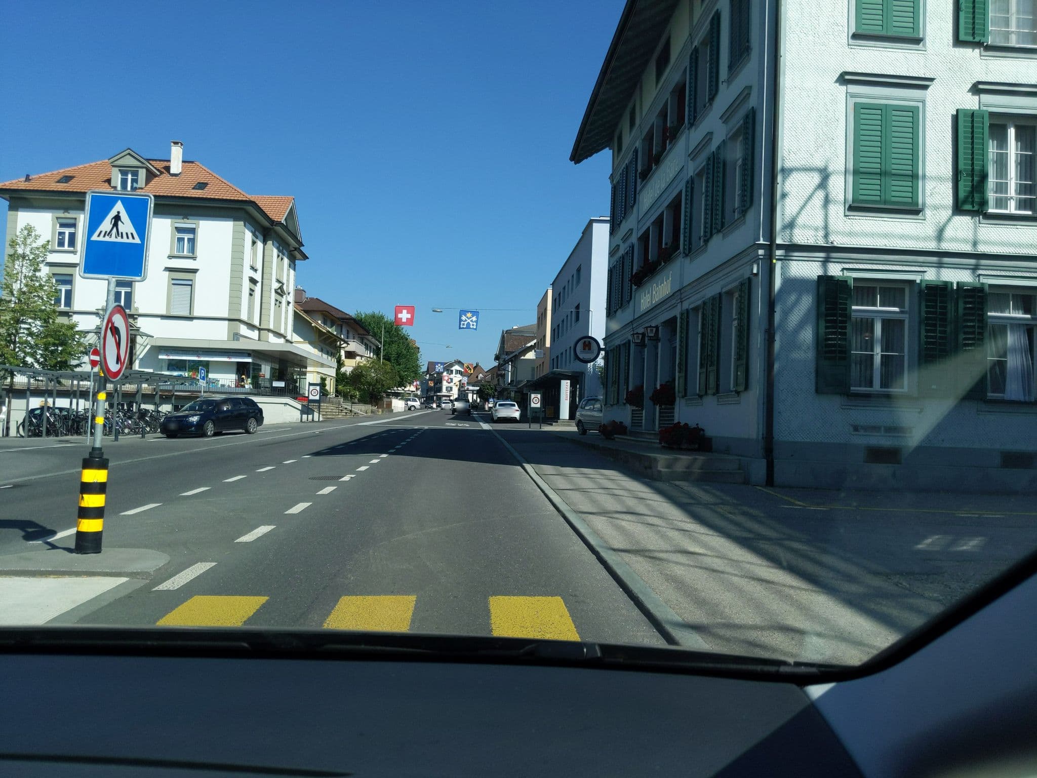 Street view near Bahnhof, Huttwil — © biobuur (CC BY-SA · Mapillary)