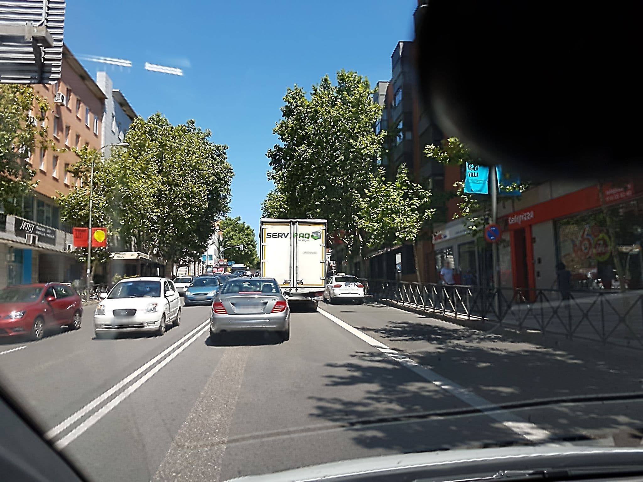 Street view near Lancerta Hotels S.L. Eurostars, Fuente del Berro — © Ralvar (CC BY-SA · Mapillary)