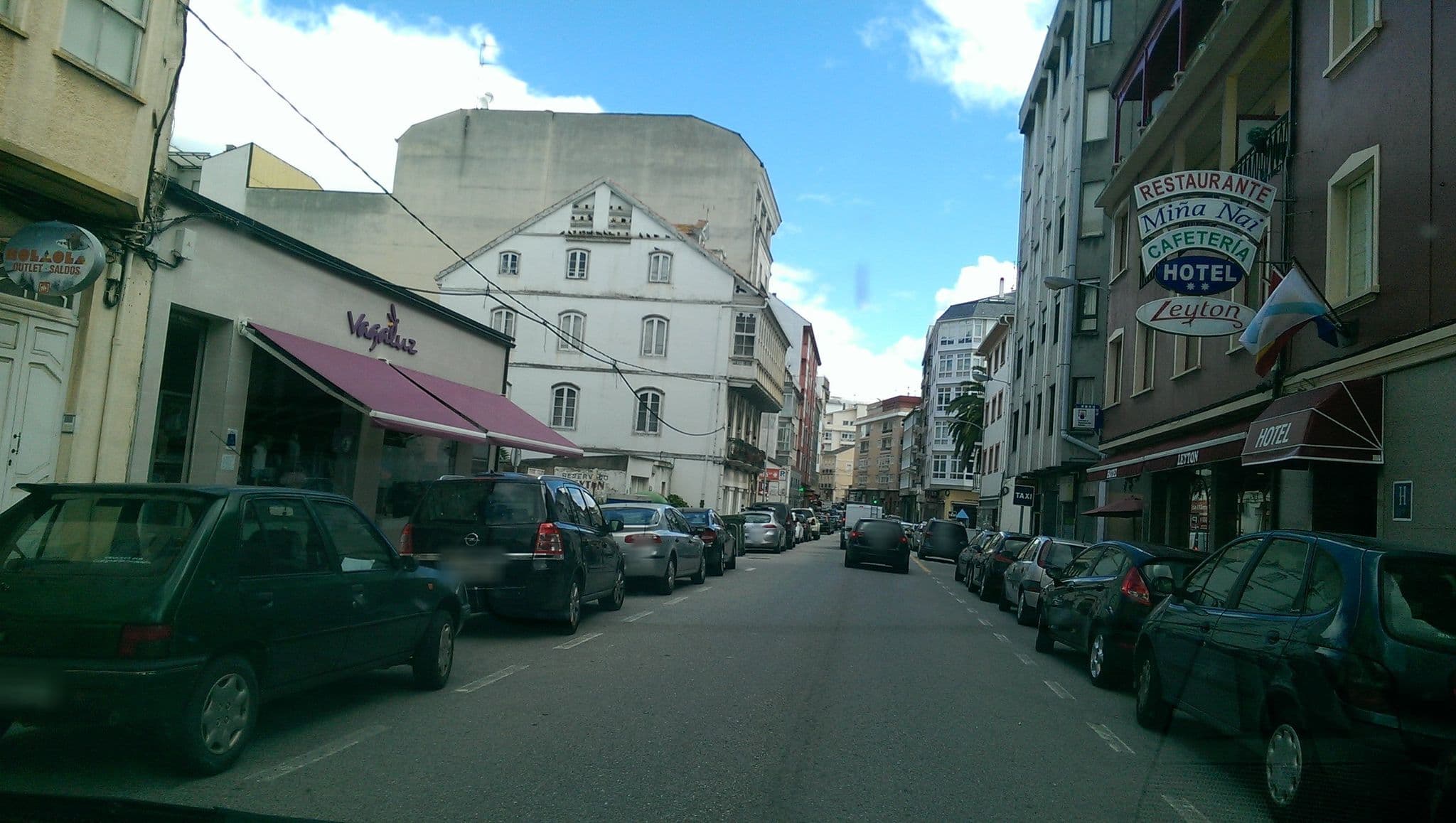 Street view near Hotel Leyton, Foz — © rothia (CC BY-SA · Mapillary)