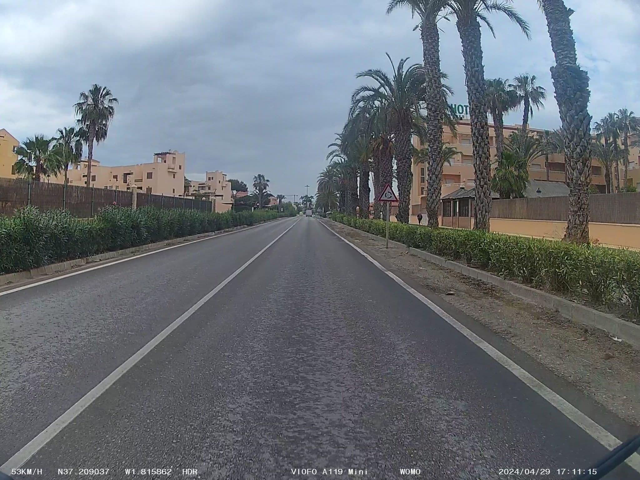 Street view near Apartamentos México, Garrucha — © soulcover (CC BY-SA · Mapillary)