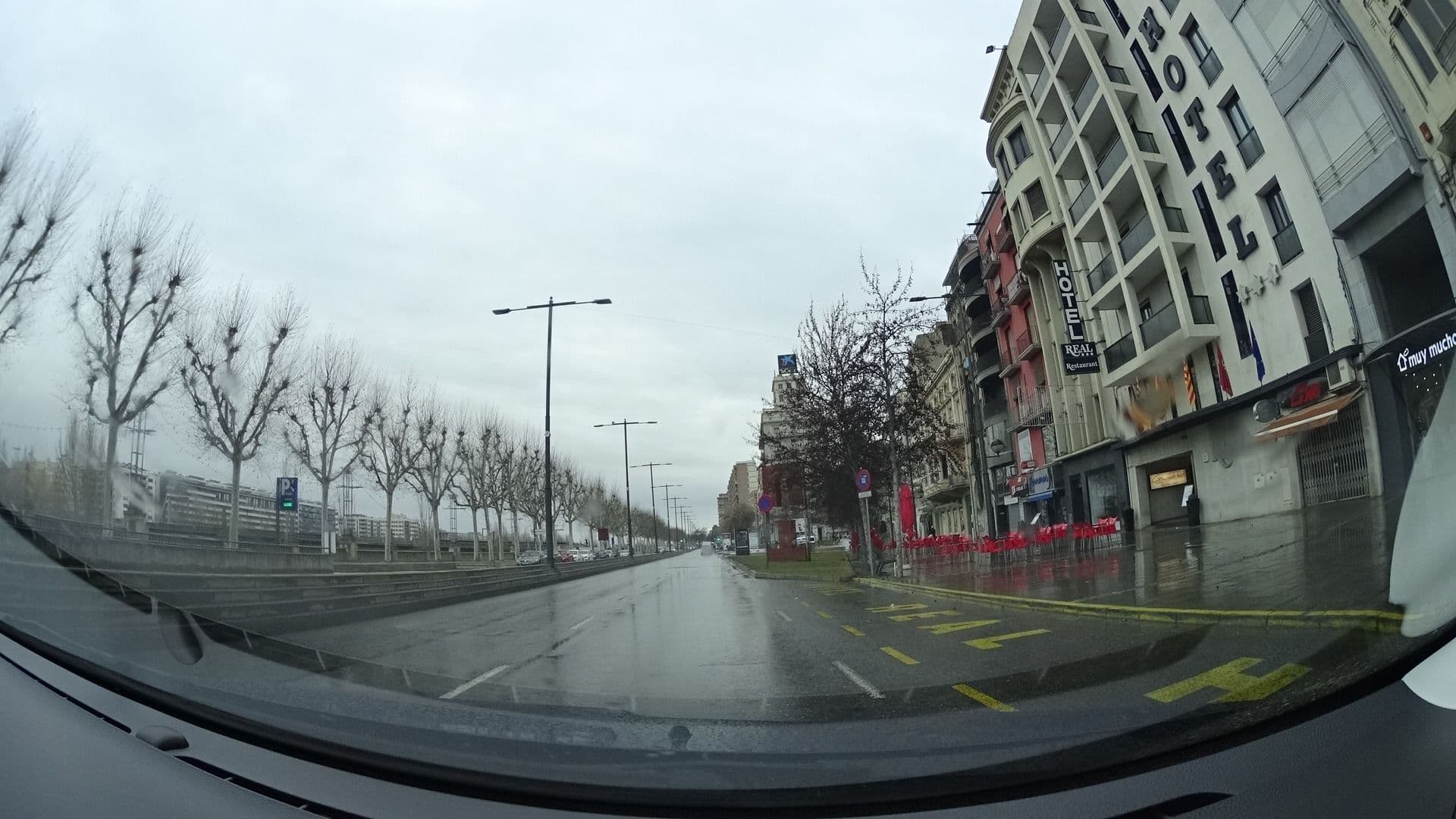 Street view near Hotel Real Lleida, Lleida — © sashazykov (CC BY-SA · Mapillary)