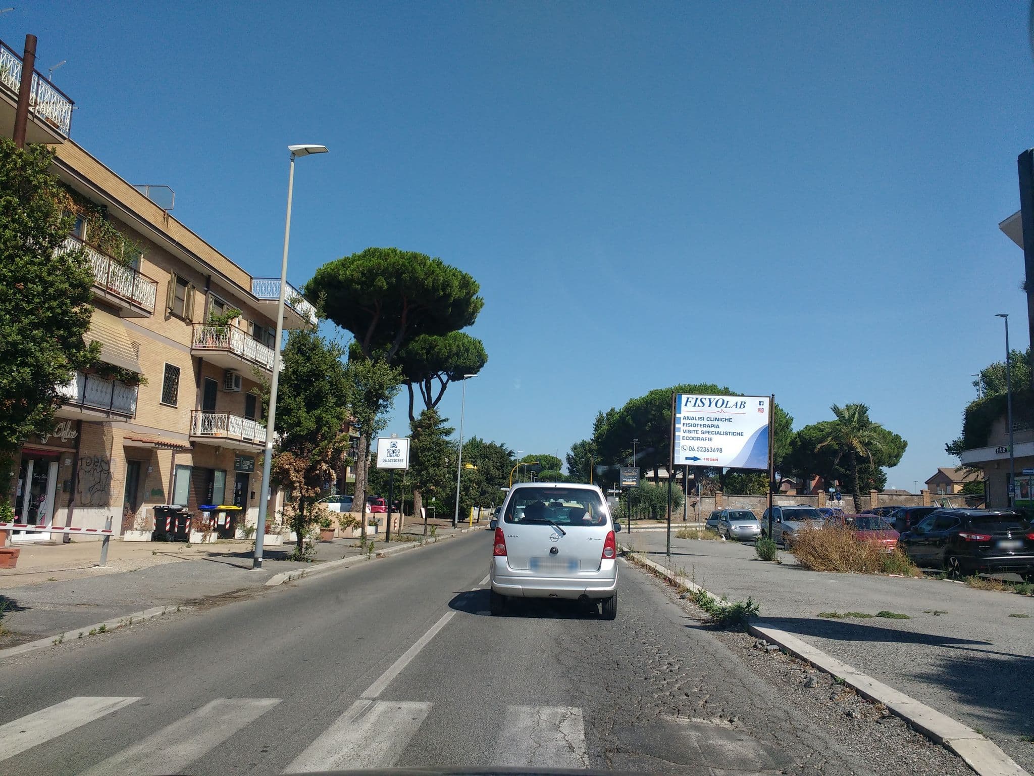 Street view near Il Giardino dell'Eden, Malafede — © thetornado76 (CC BY-SA · Mapillary)