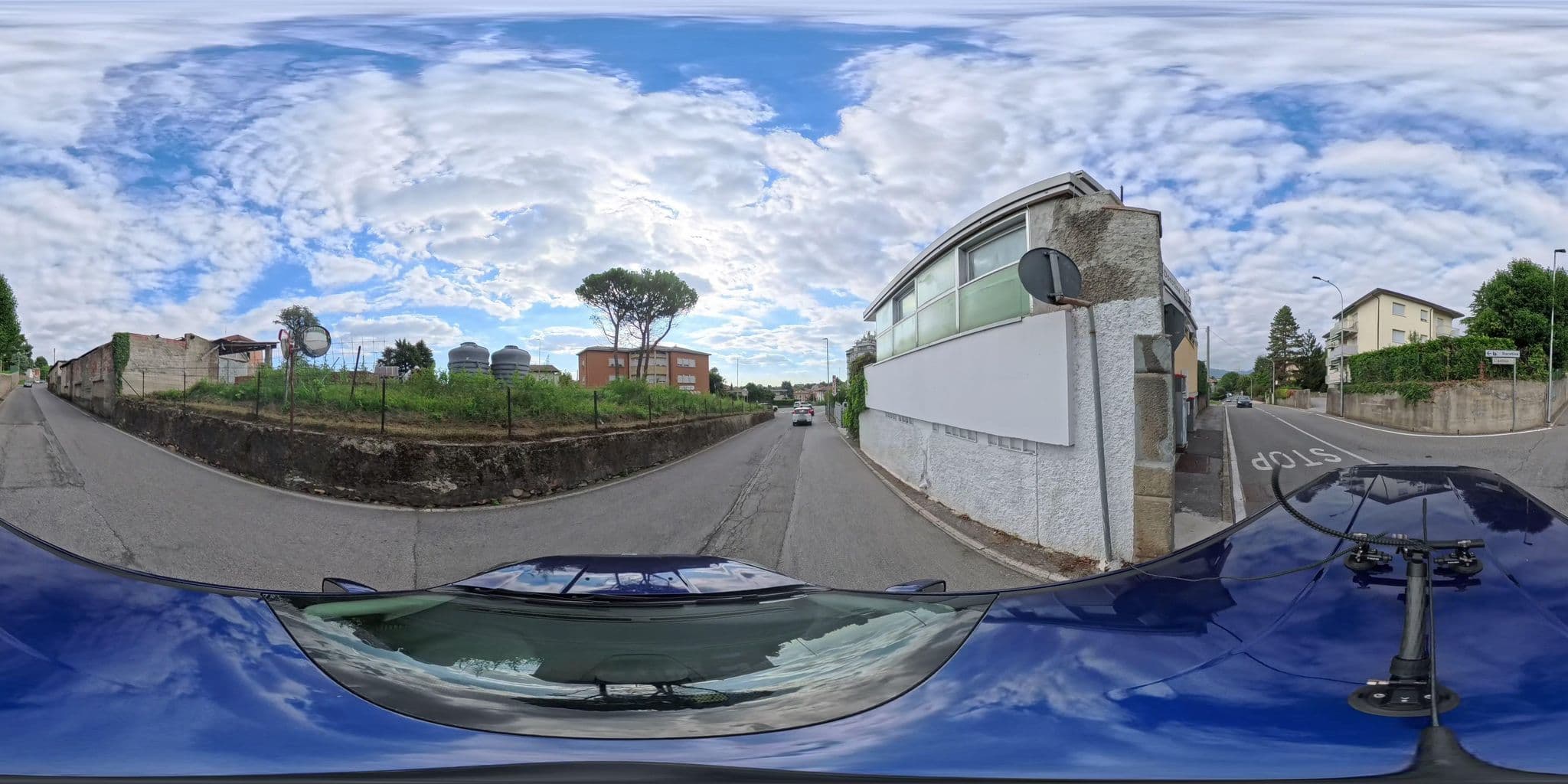 Street view near Hotel La Quercia, Mozzo — © Polinomia (CC BY-SA · Mapillary)