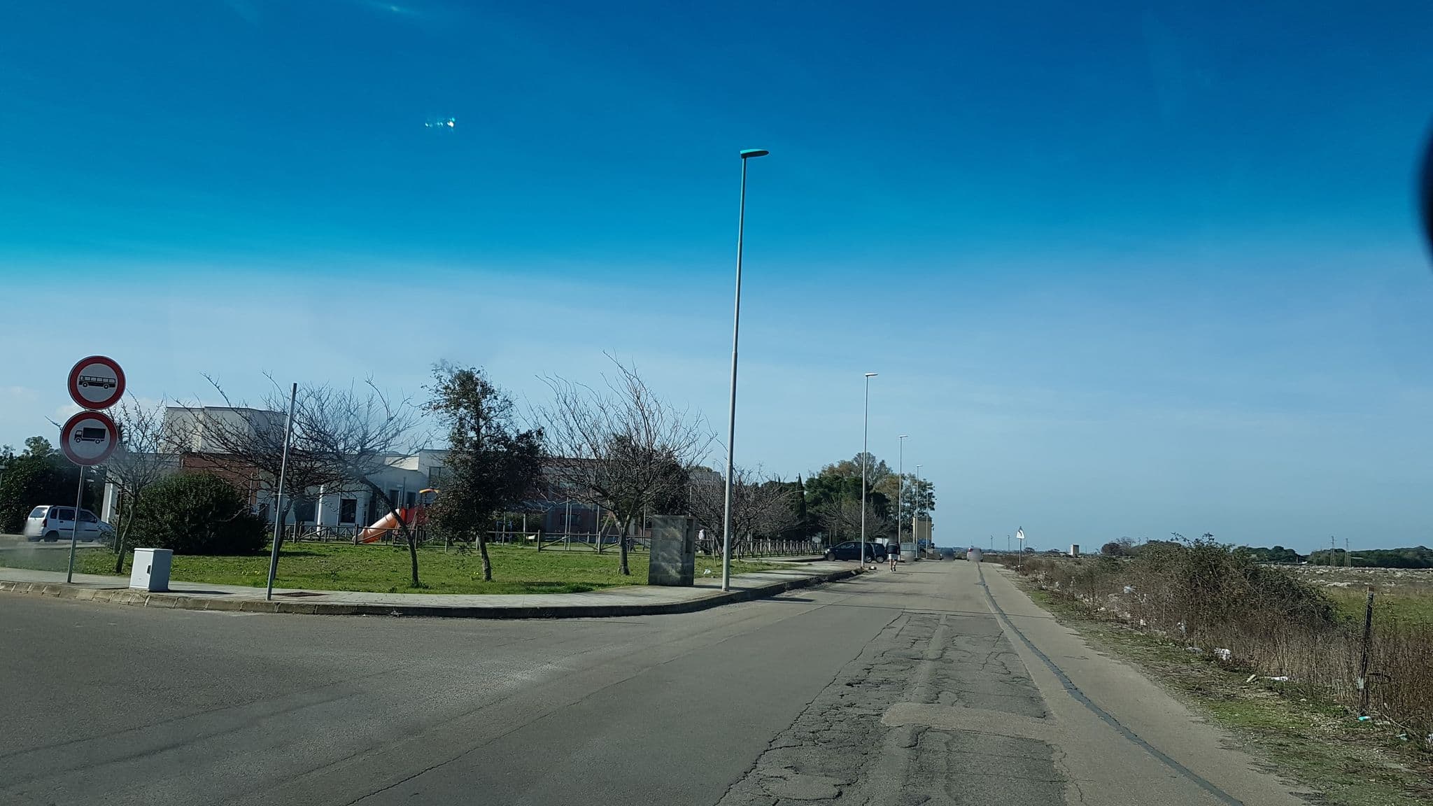Street view near Villa Salento, Lecce