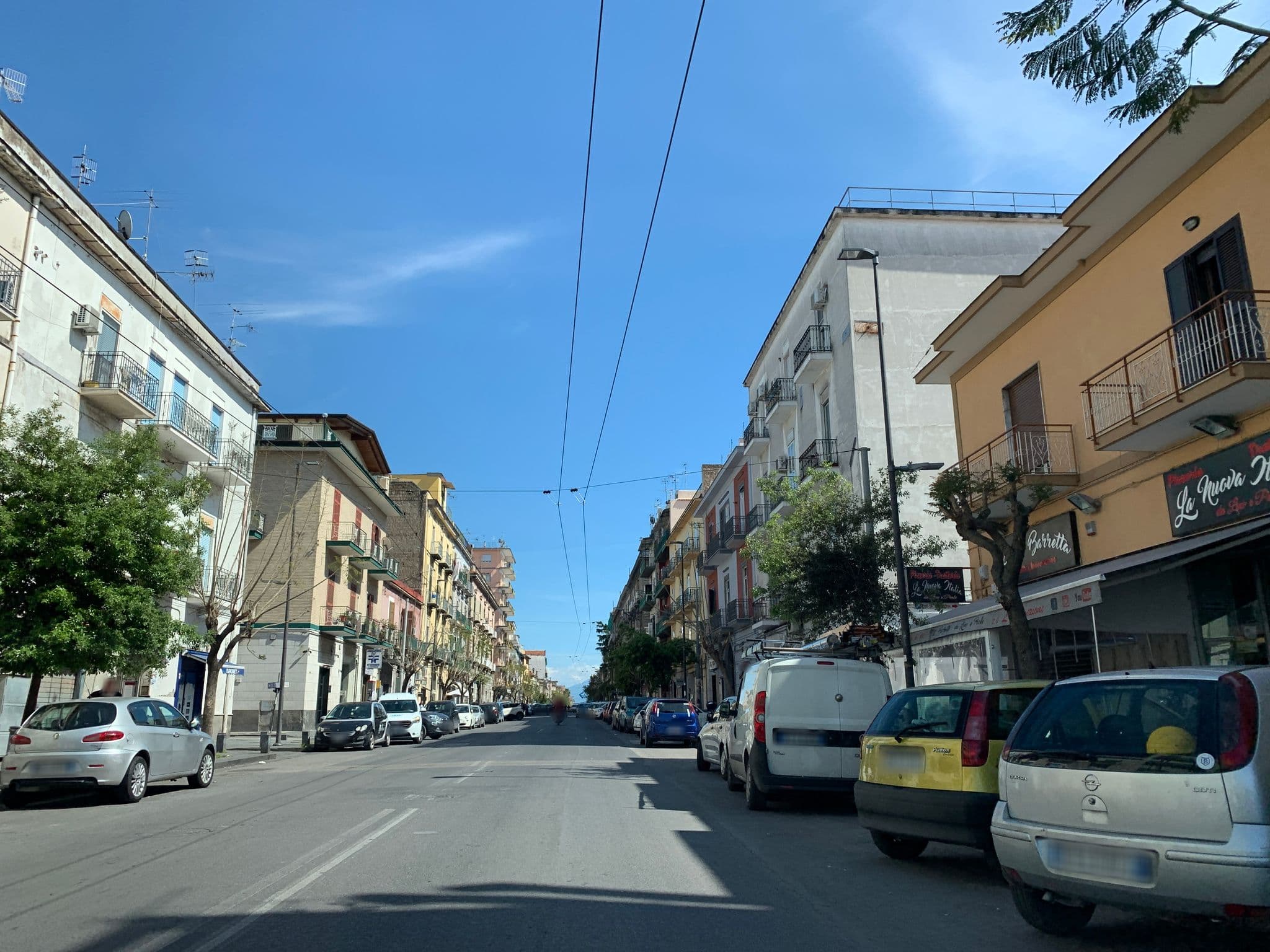 Street view near Hotel Fiorentina Napoli, Secondigliano — © giulialeone (CC BY-SA · Mapillary)