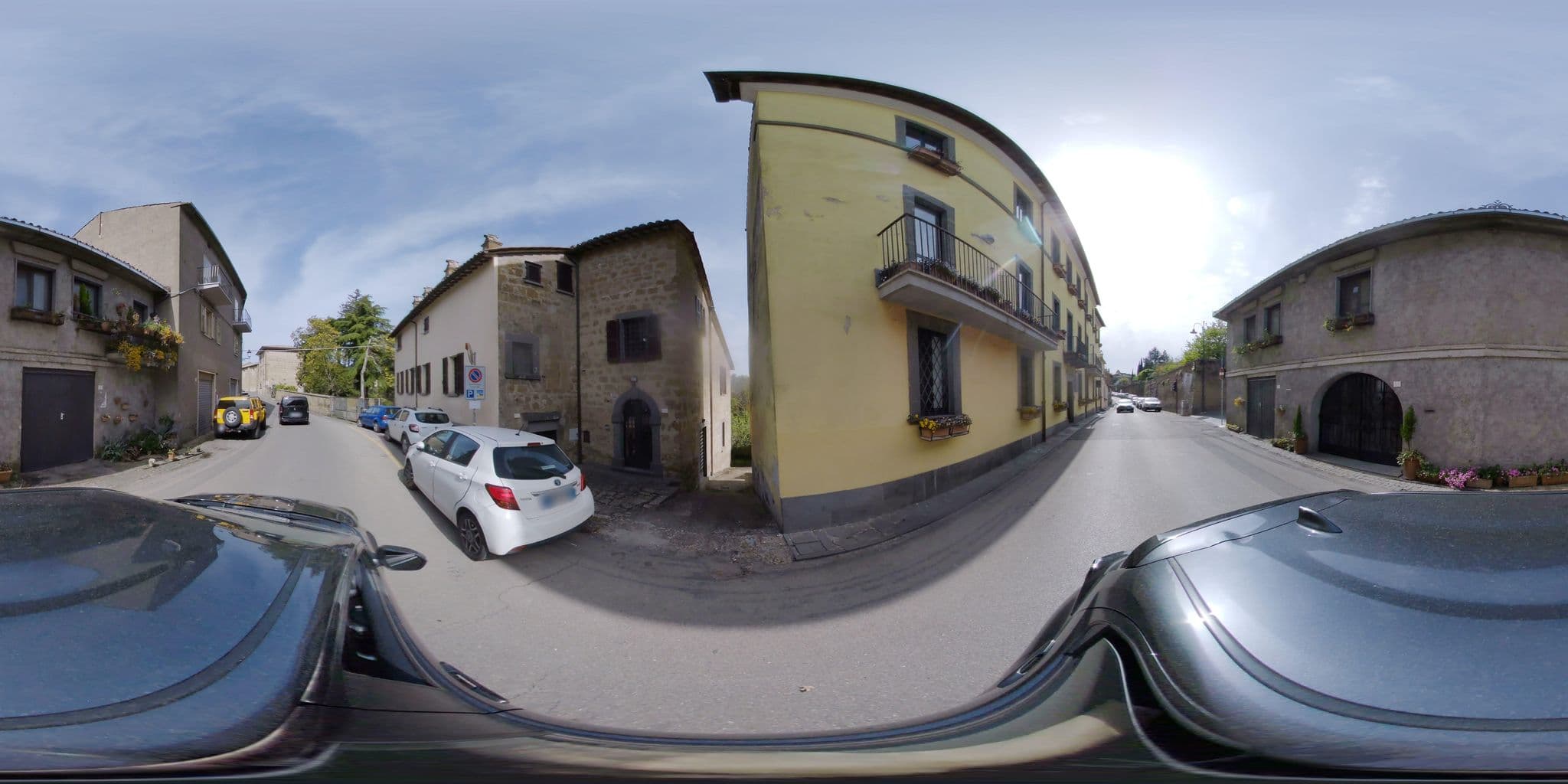 Street view near Hotel Divino Amore, Bagnoregio — © mapconcierge (CC BY-SA · Mapillary)