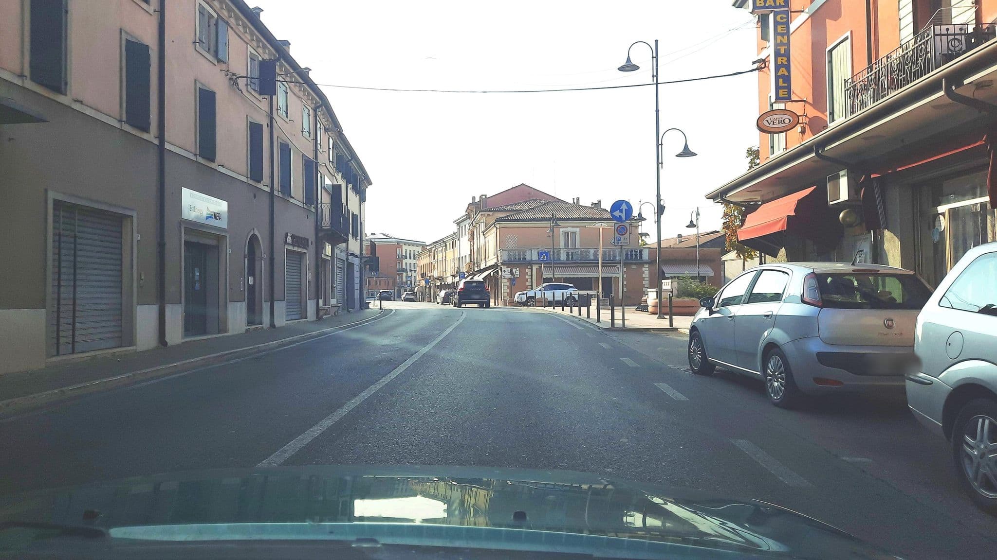 Street view near Ristorante Indiano Nogara Bed and Food, Nogara — © wegavision (CC BY-SA · Mapillary)