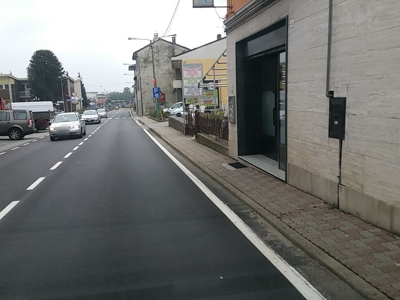 Street view near Albergo Ristorante Roma, Gattico — © joostjakob (CC BY-SA · Mapillary)