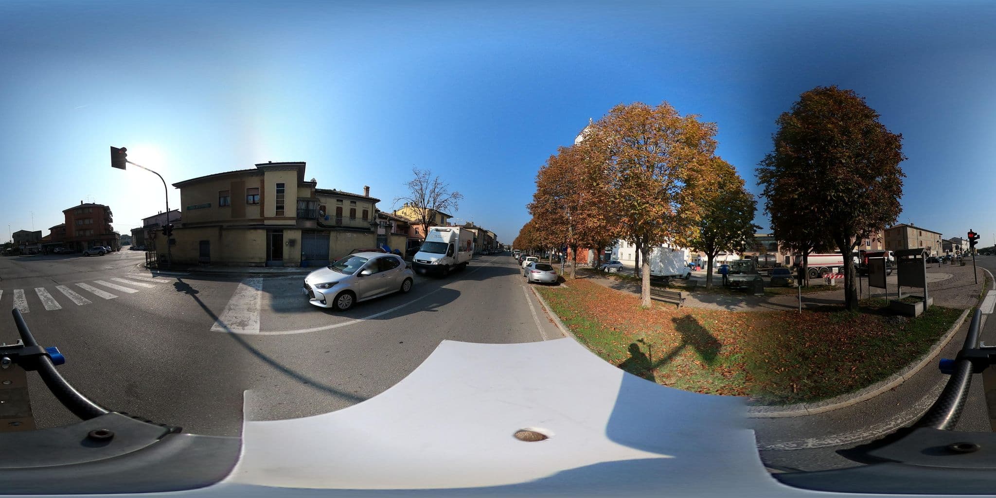 Street view near Hotel Locanda Borgo Impero, Borgonovo Valtidone — © wegavision (CC BY-SA · Mapillary)