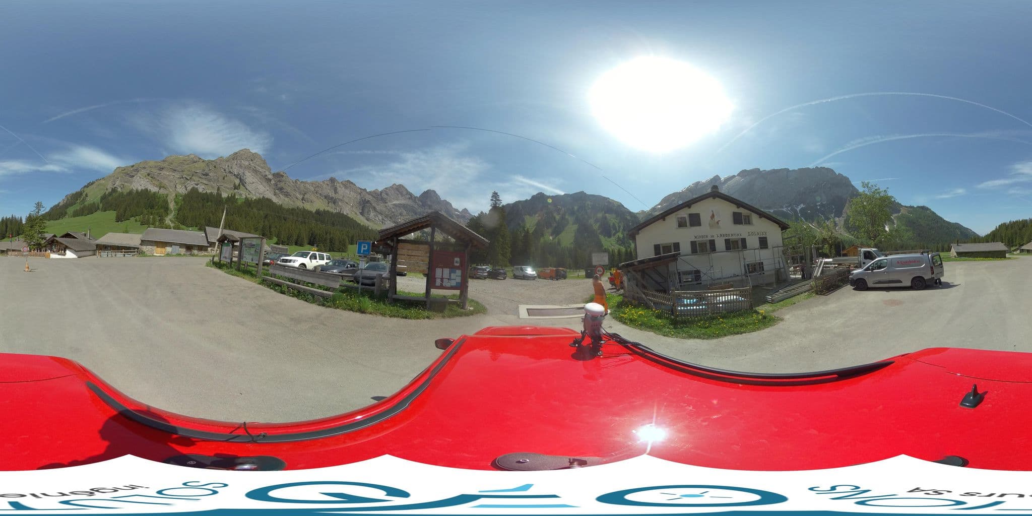 Street view near Miroir d'Argentine, Gryon — © epoc (CC BY-SA · Mapillary)