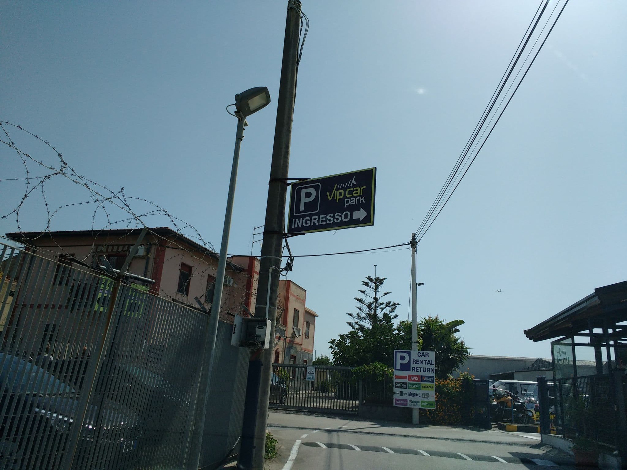 Street view near Magnifico Catania Airport, Catania