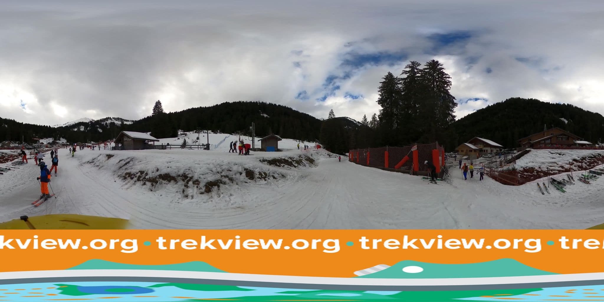 Street view near La Perdrix Blanche, Champéry — © trekviewed (CC BY-SA · Mapillary)