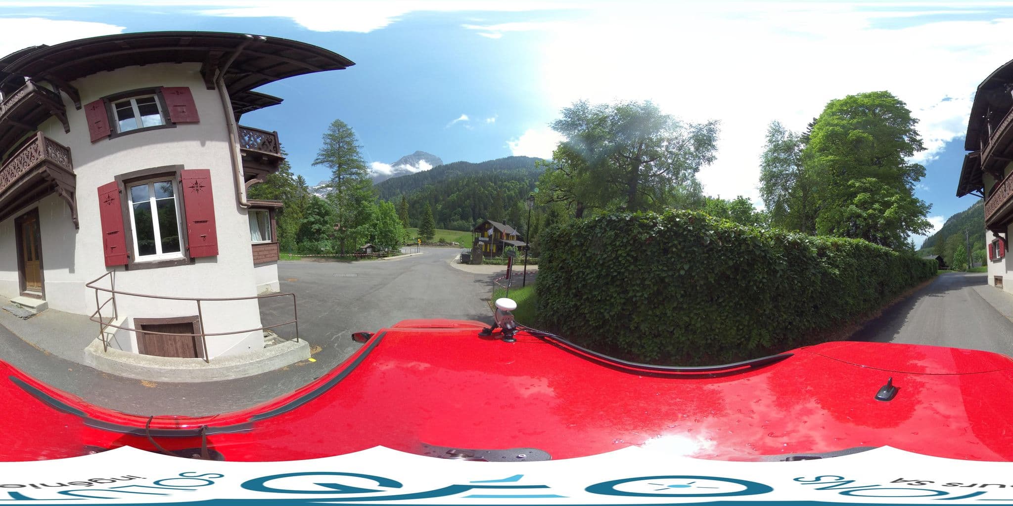 Street view near Restaurant de l'Argentine, Gryon — © epoc (CC BY-SA · Mapillary)