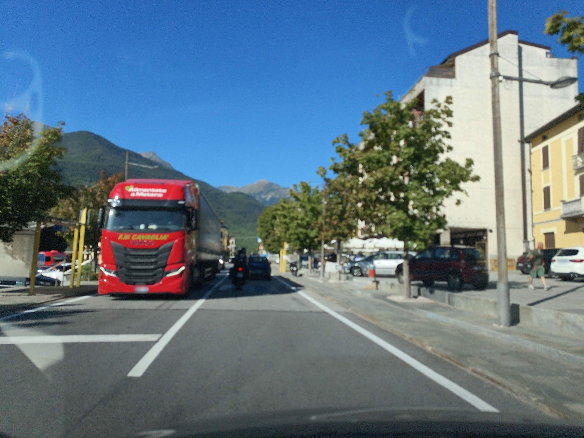 Street view near Albergo del Giglio Demonte, Demonte — © canfe (CC BY-SA · Mapillary)