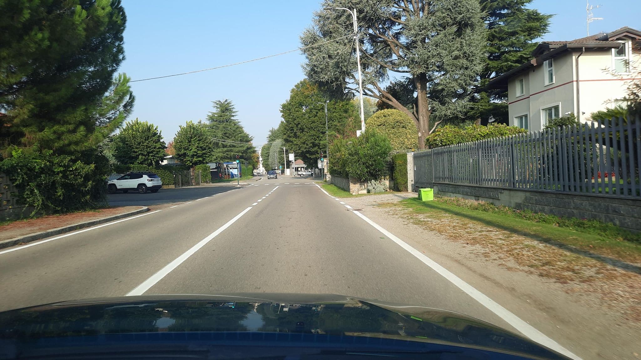 Street view near B&B Casa Ananda, Ferno — © wegavision (CC BY-SA · Mapillary)