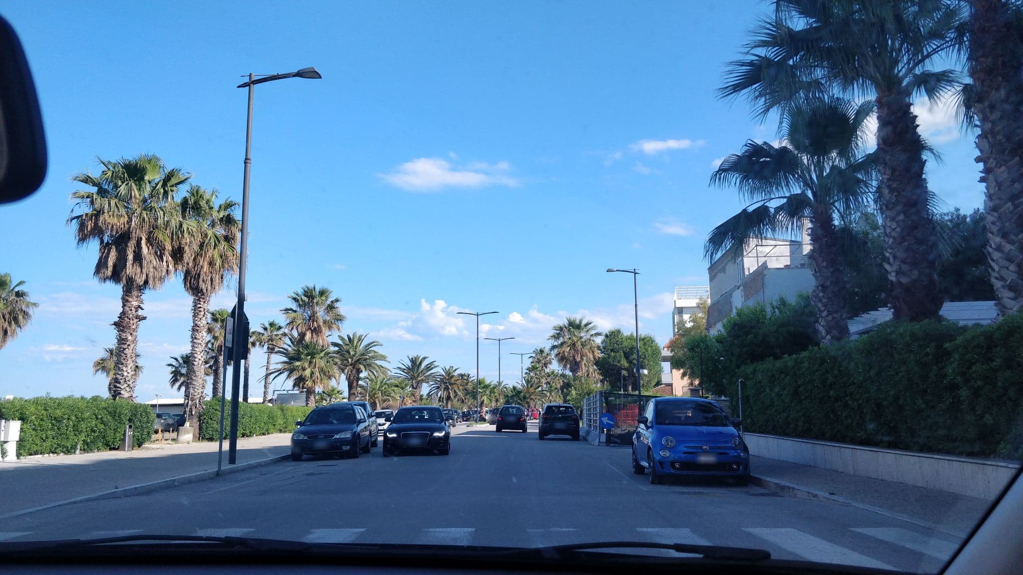 Street view near Hotel Eurhotel, Grottammare — © evvemoscia (CC BY-SA · Mapillary)