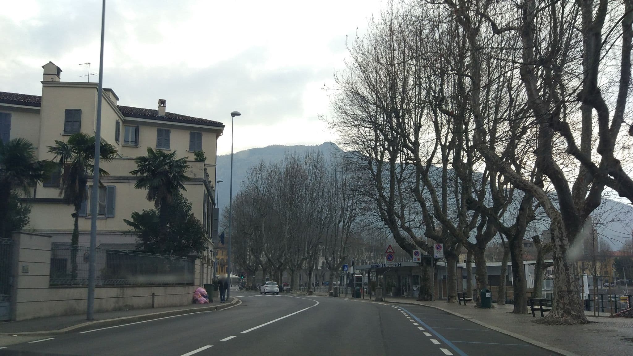 Street view near Casa al Lago, Lecco — © maxxer (CC BY-SA · Mapillary)