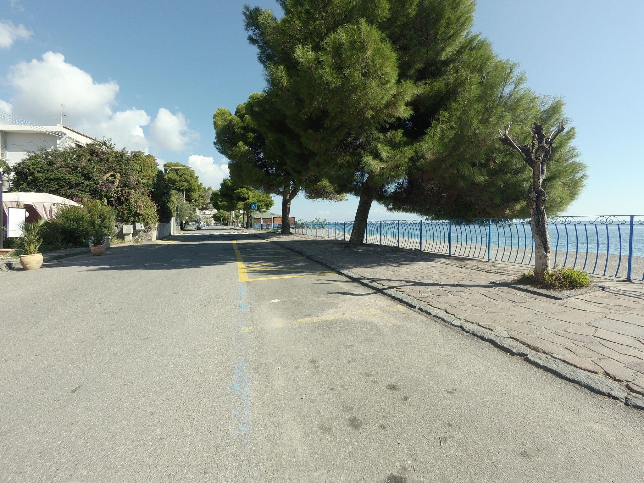 Street view near Hotel Chrismare Taormina, Letojanni — © posiki (CC BY-SA · Mapillary)