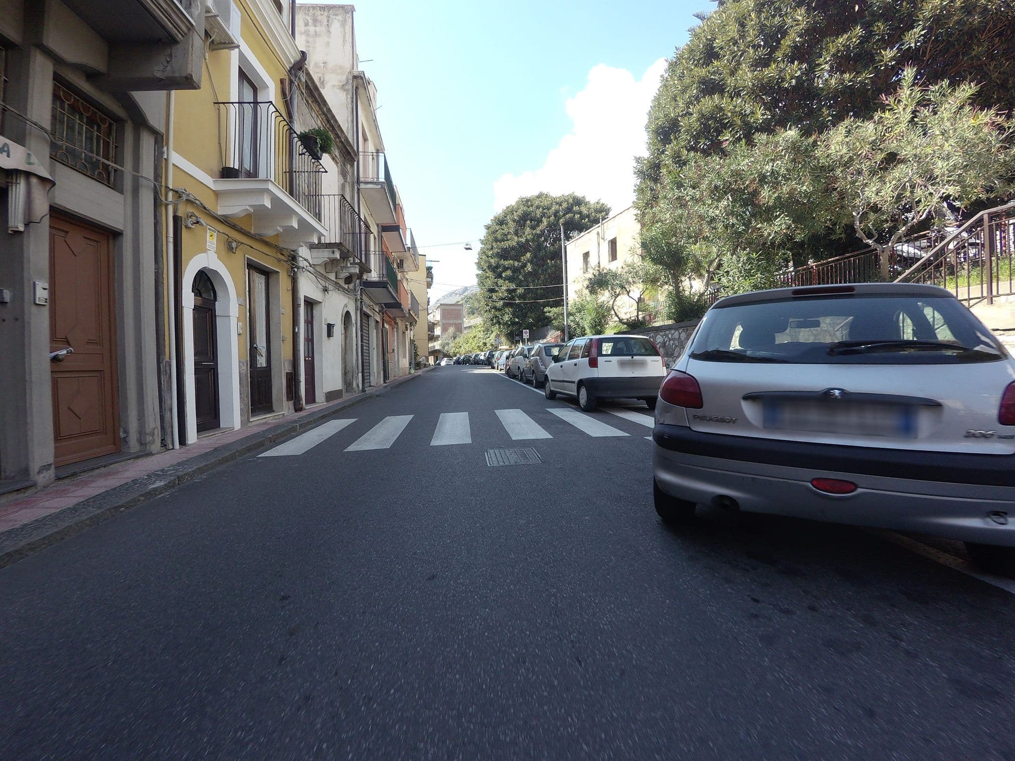 Street view near I Tesori del Mare, Letojanni — © posiki (CC BY-SA · Mapillary)