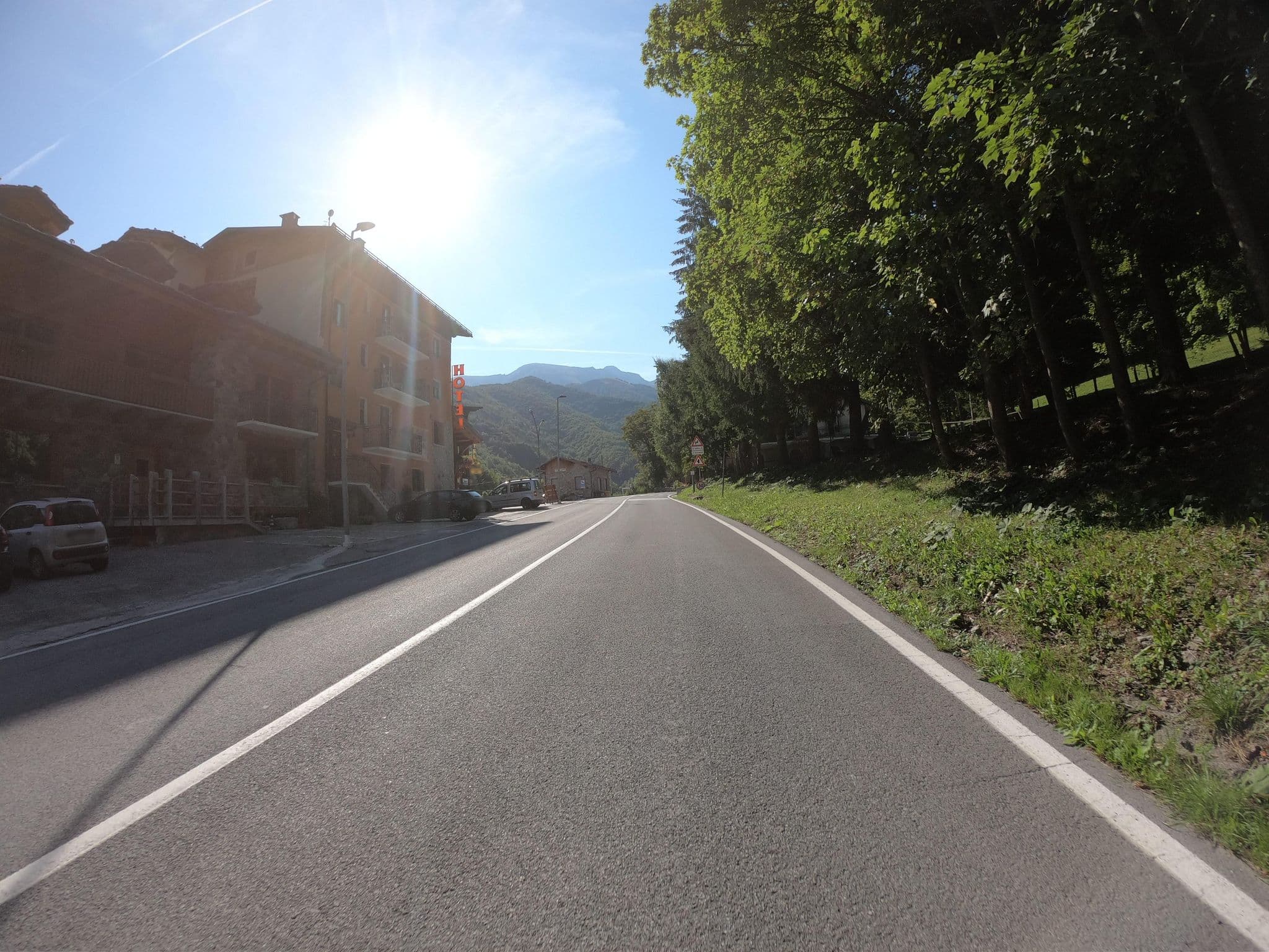 Street view near Albergo Ristorante Edelweiss, Limone Piemonte — © joostjakob (CC BY-SA · Mapillary)