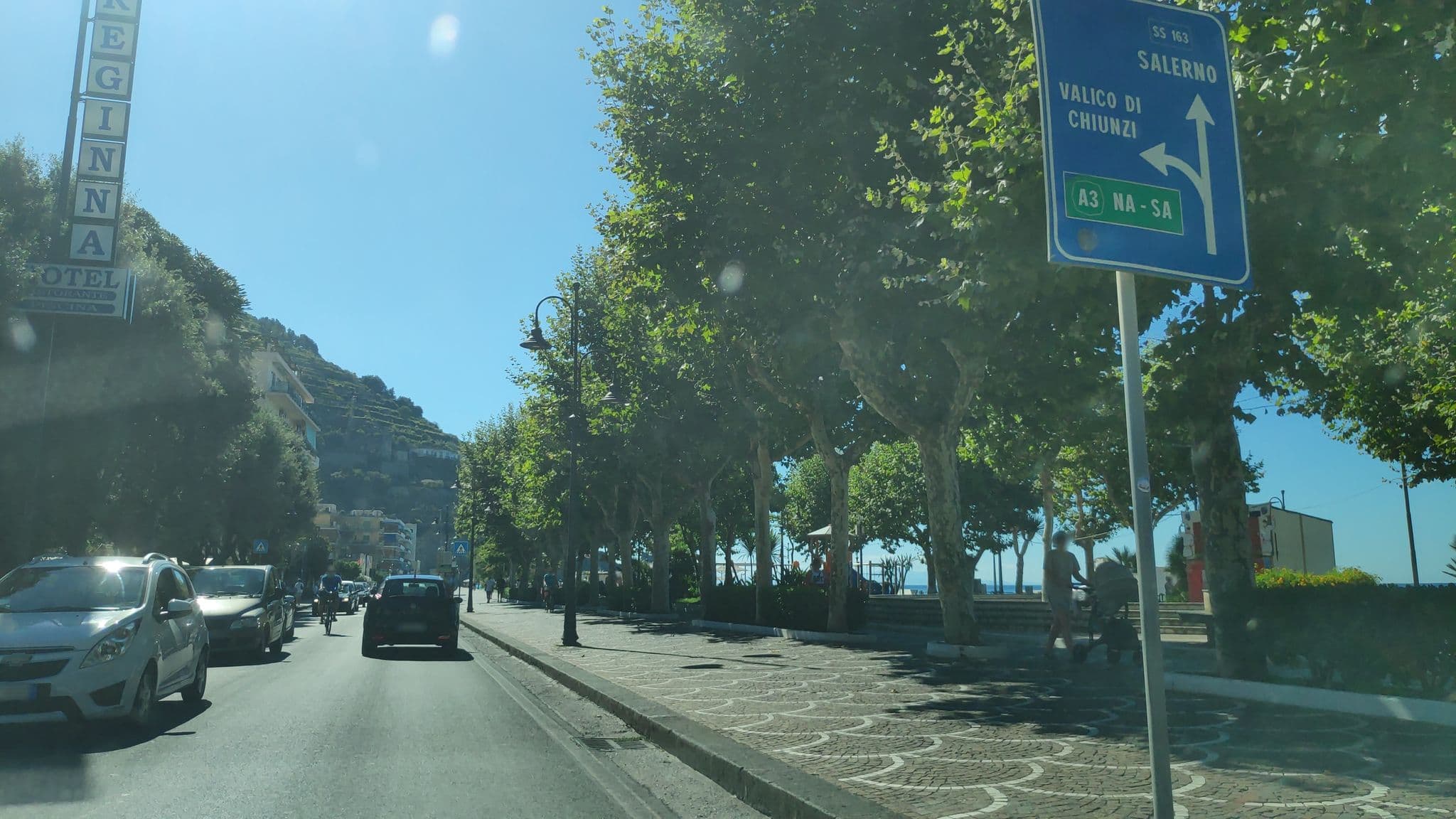 Street view near Reginna Palace Hotel, Maiori — © marcuscalabresus (CC BY-SA · Mapillary)