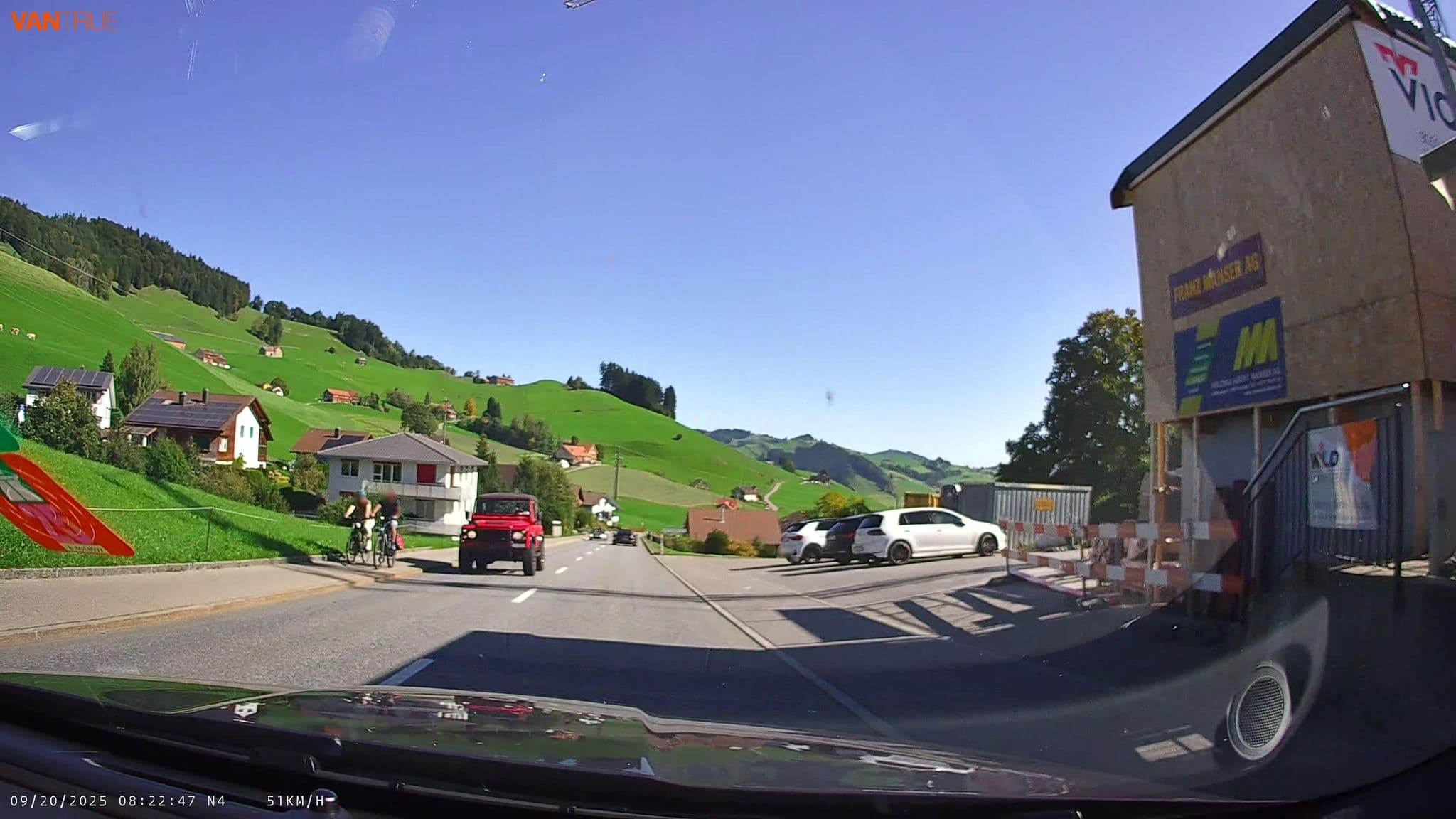 Street view near Kurhaus Bad Gonten, Gonten — © fcignat (CC BY-SA · Mapillary)
