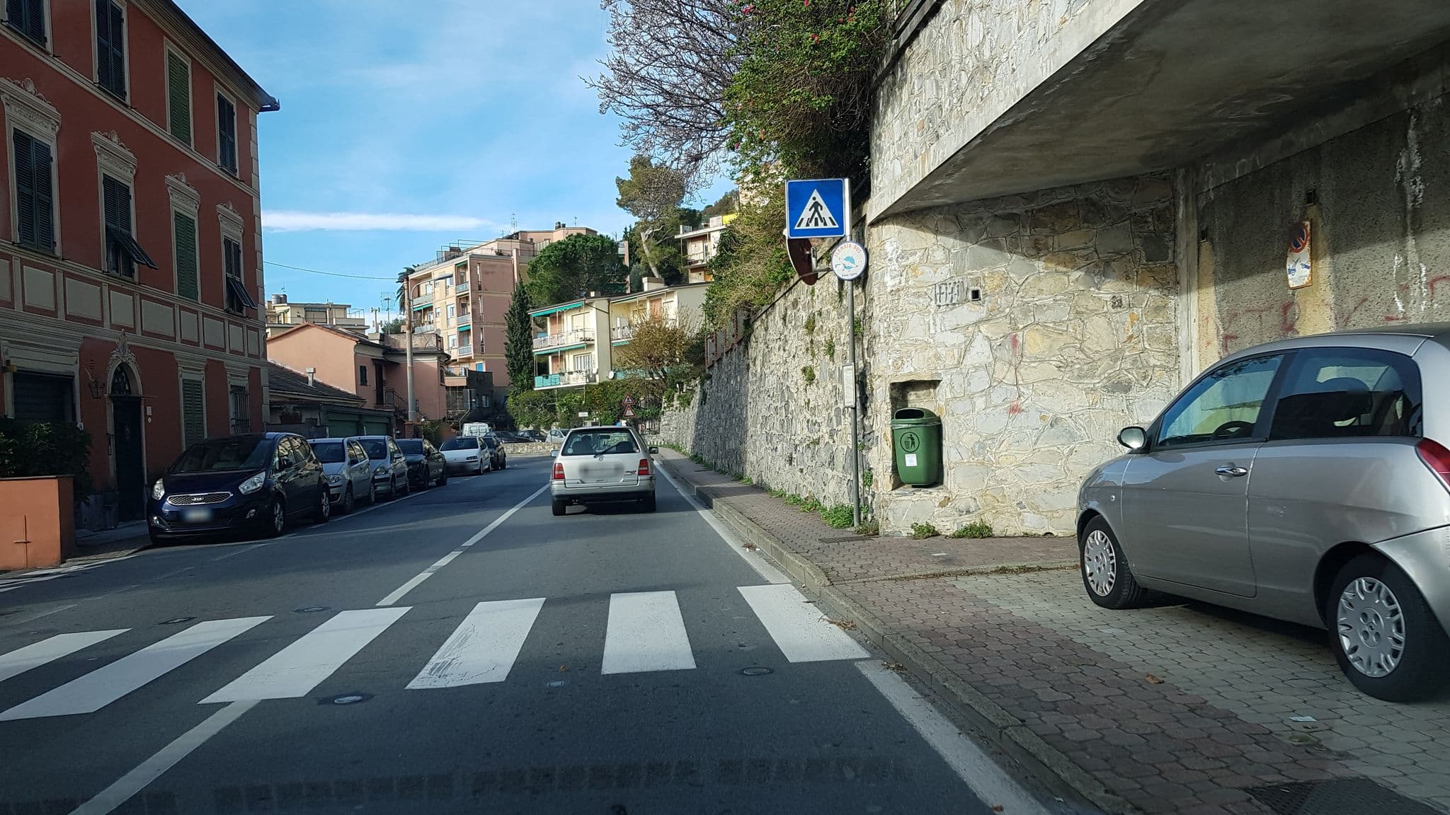 Street view near B&B Villa Shiverty, Bogliasco — © ale_zena_it (CC BY-SA · Mapillary)