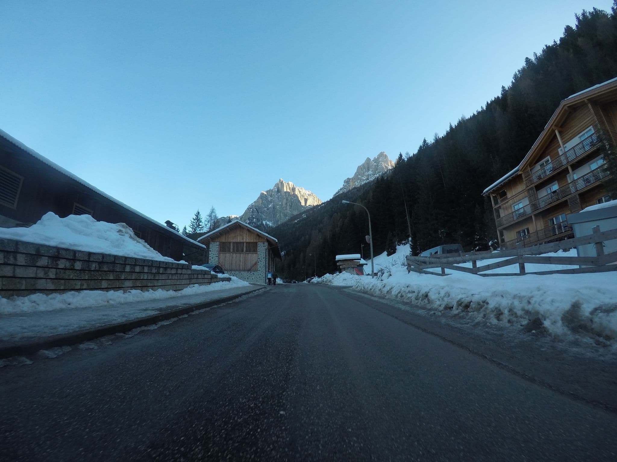 Street view near Dolomites Hotel Valacia | Alpine Outdoor Experience, Pozza di Fassa — © chrisbeddow (CC BY-SA · Mapillary)