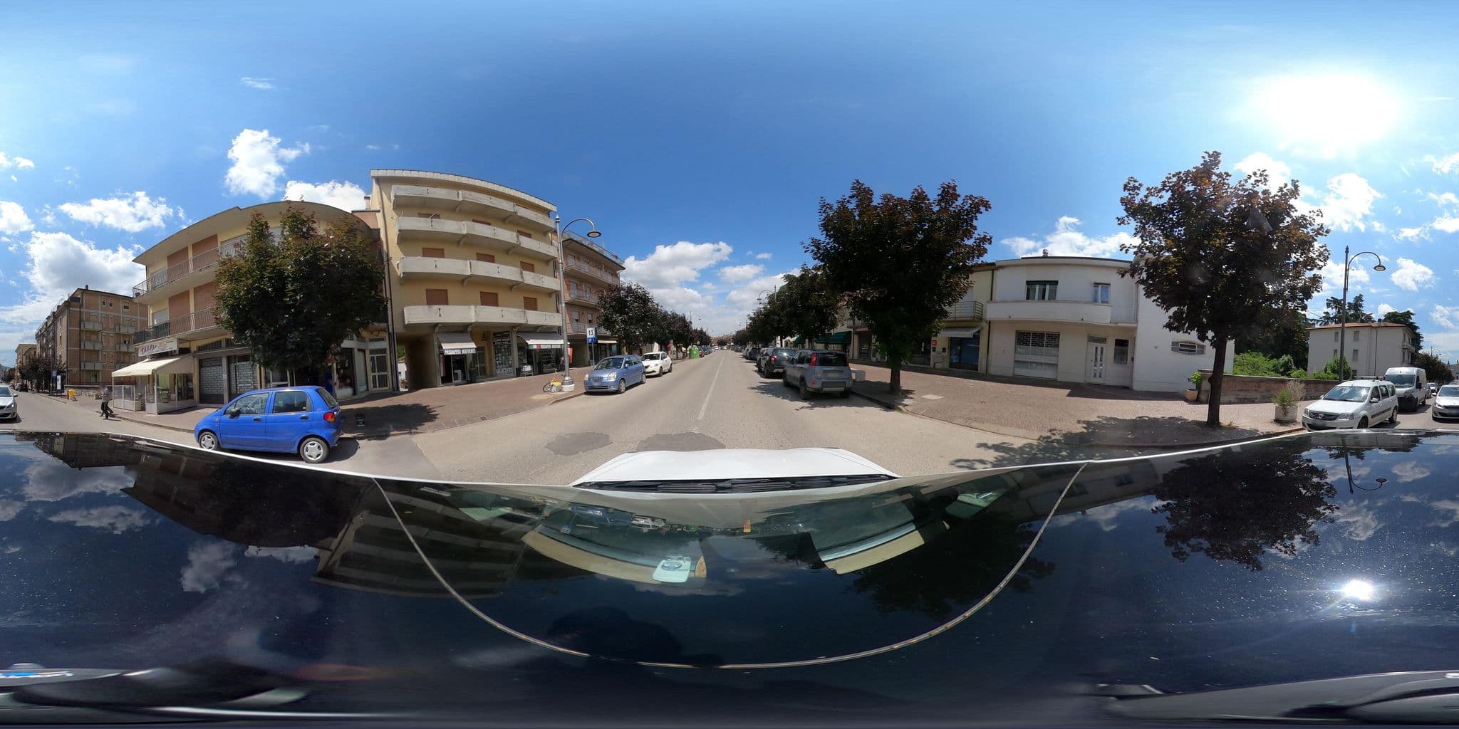 Street view near B&B Dovia, Predappio — © peterleth (CC BY-SA · Mapillary)