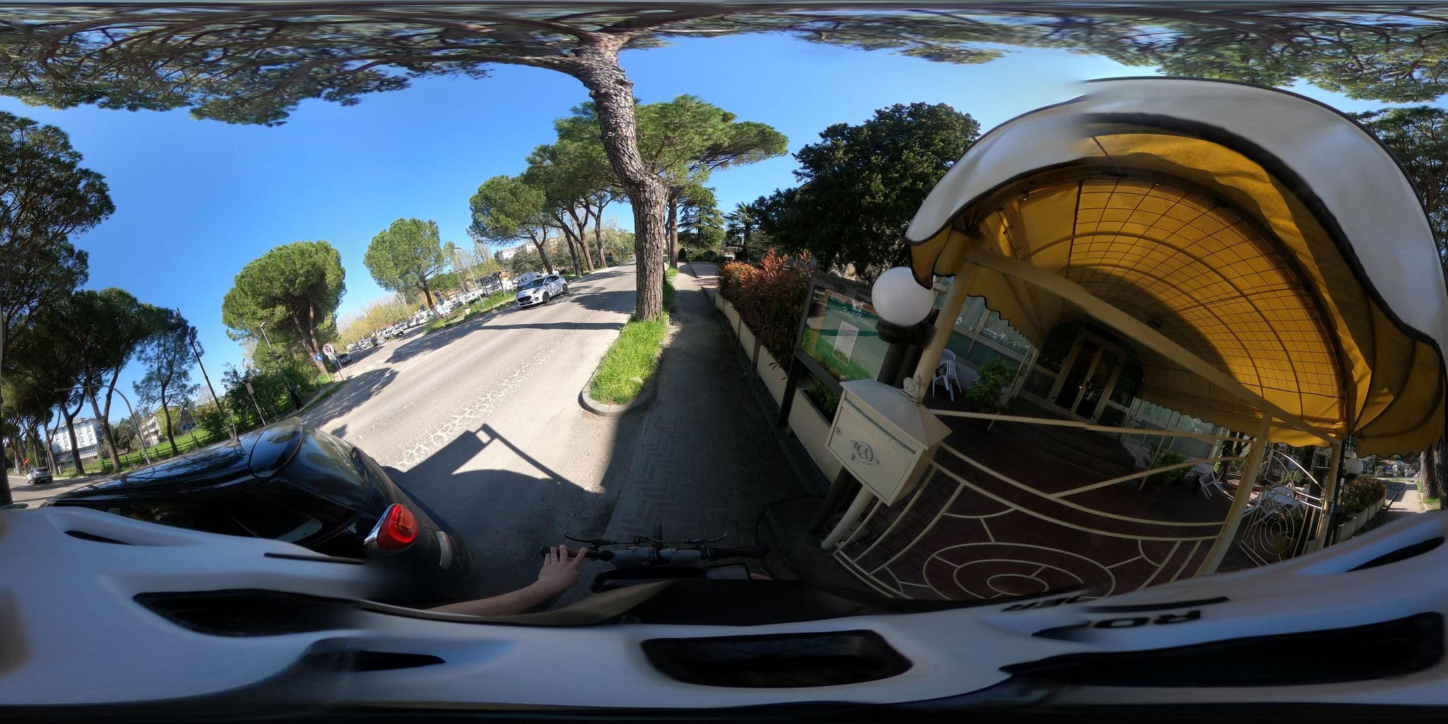 Street view near Albergo Franca Di Norma Lucia Giordano Raffaele S.N.C., Riolo Terme — © elenadt (CC BY-SA · Mapillary)