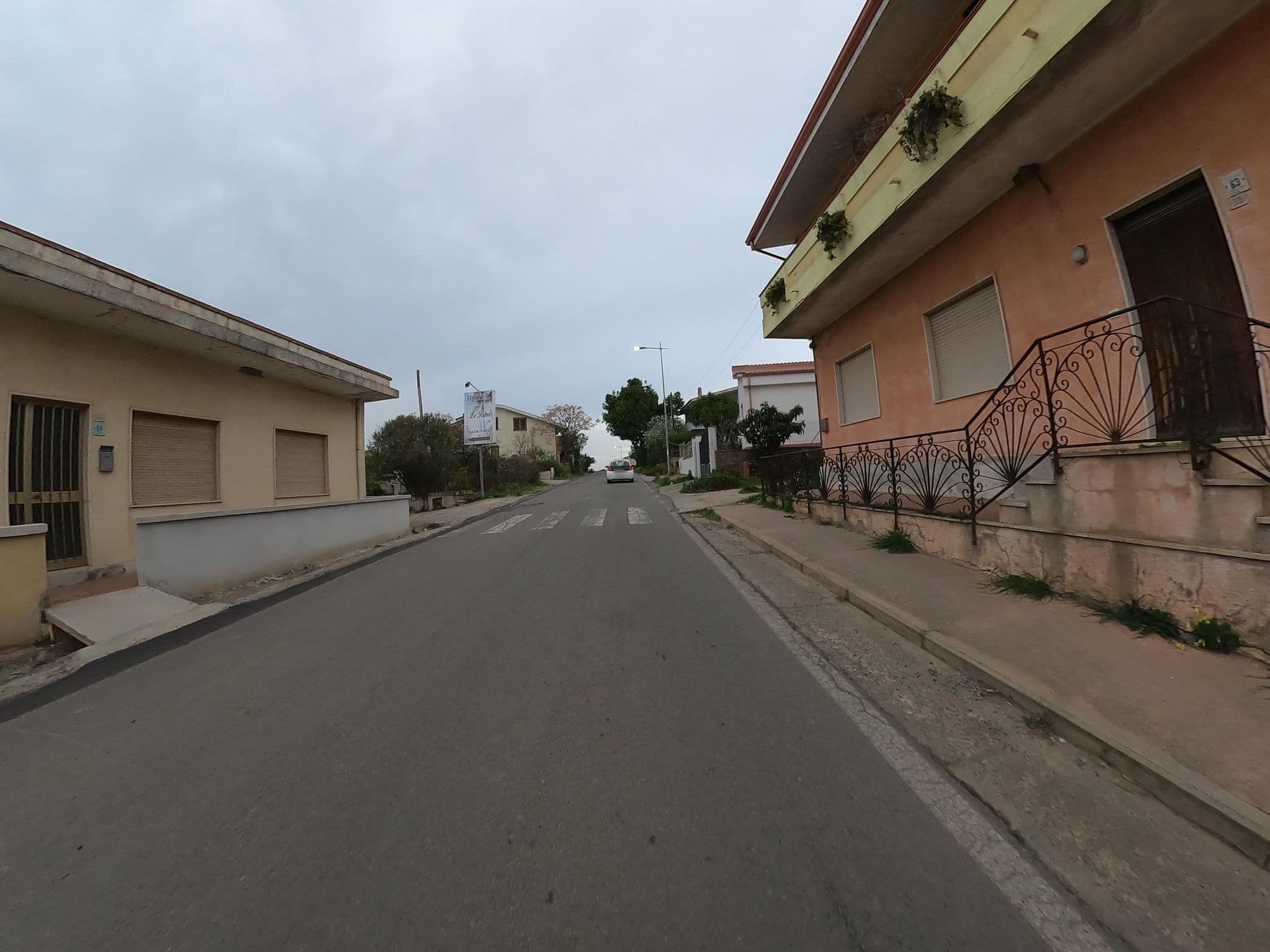 Street view near Hotel Le Palme della Hotels Sant'Anna Arresi, Sant'Anna Arresi — © joostjakob (CC BY-SA · Mapillary)