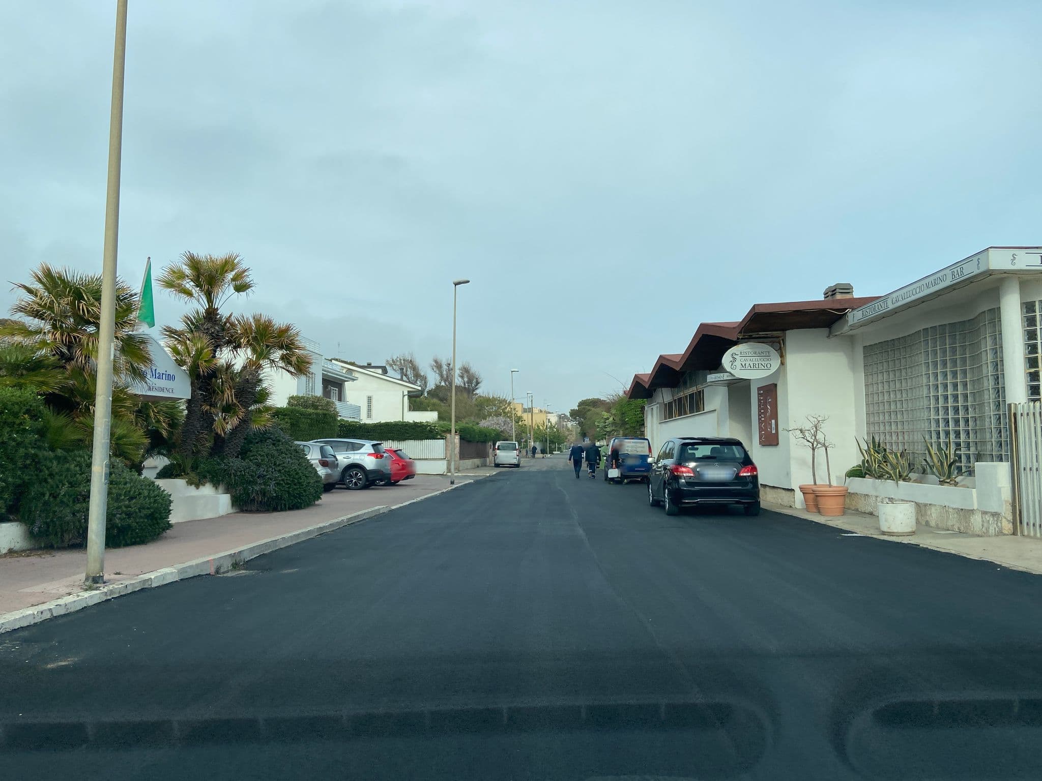 Street view near Hotel Cavalluccio Marino, Santa Marinella — © panbauletto (CC BY-SA · Mapillary)