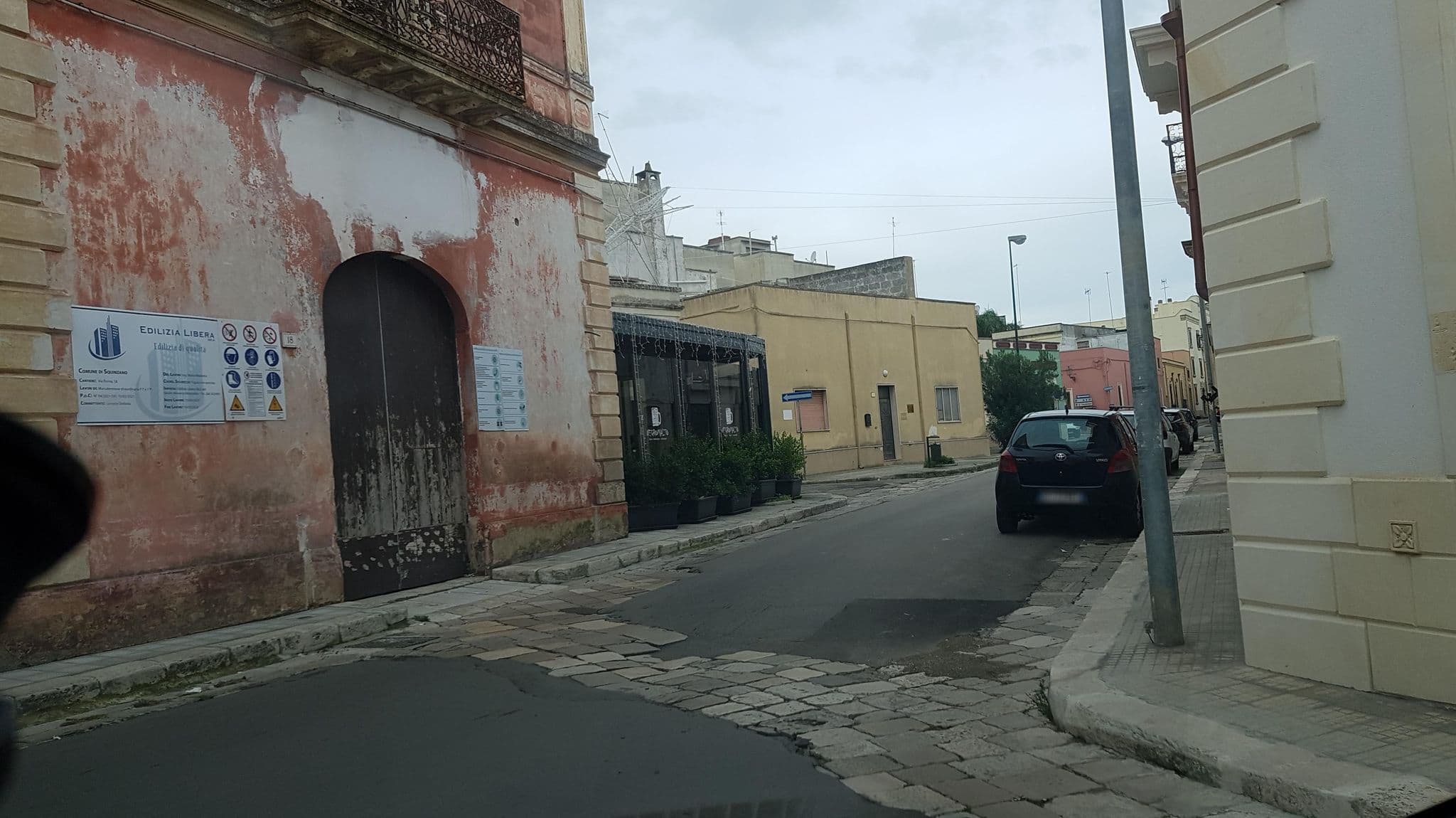 Street view near Pasitea luxury suite, Squinzano — © ale_zena_it (CC BY-SA · Mapillary)