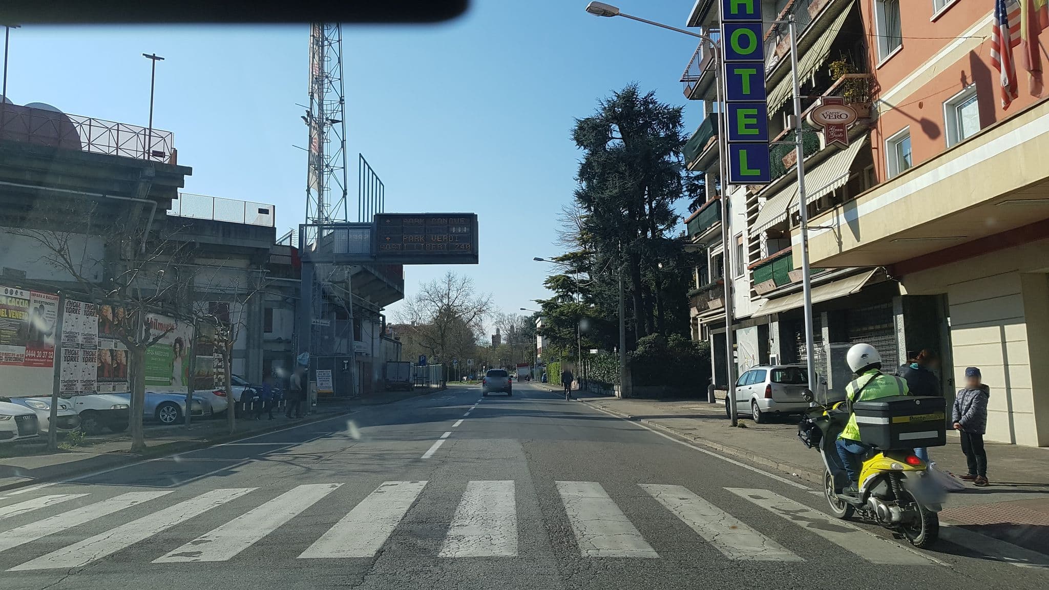 Street view near Key Hotel Vicenza, Vicenza — © lucamenini (CC BY-SA · Mapillary)