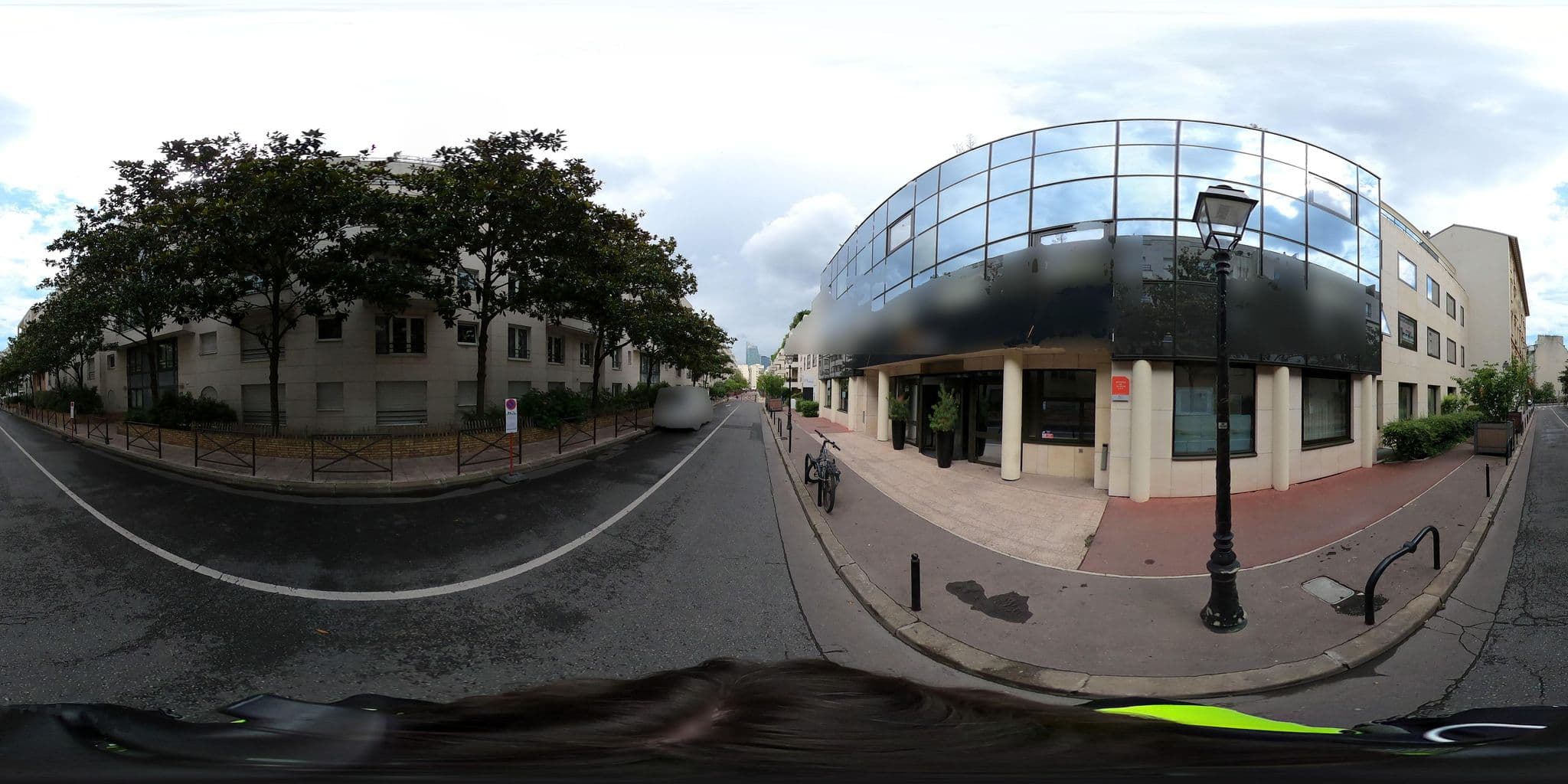 Street view near Appart hôtel 37 Lodge Courbevoie Paris La Défense | Séjours nuitée et longue durée, Courbevoie — © cartocite (CC BY-SA · Mapillary)