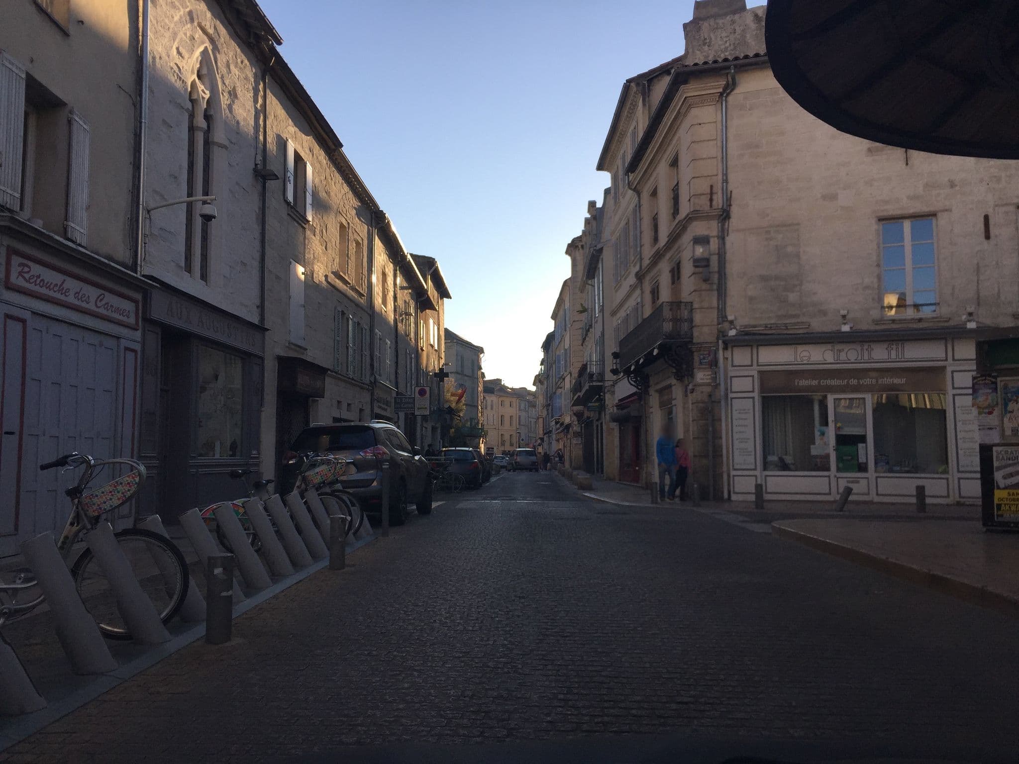 Street view near Le Cloître des Augustins 5 étoiles - AUGUSTINS 1261, Avignon — © zimmy (CC BY-SA · Mapillary)